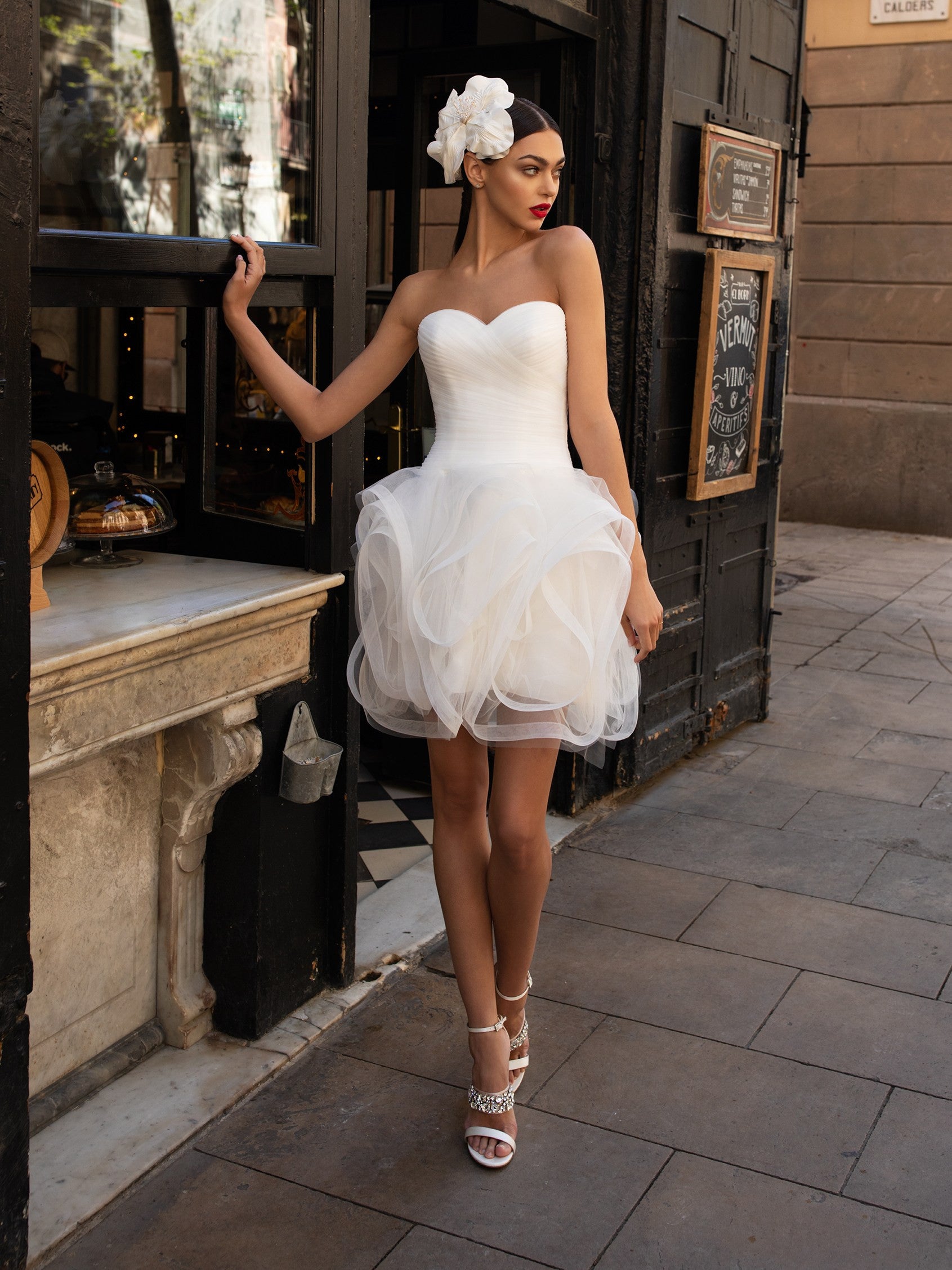 Pronovias party clearance dresses