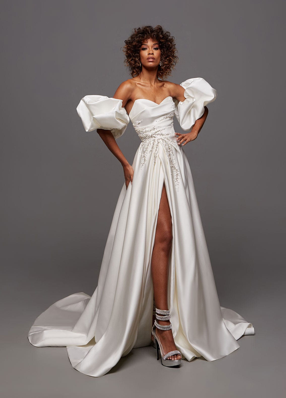 Ashley & Justin Wedding Dress 0 / Ivory Ashley & Justin: Braelynn - 11162D