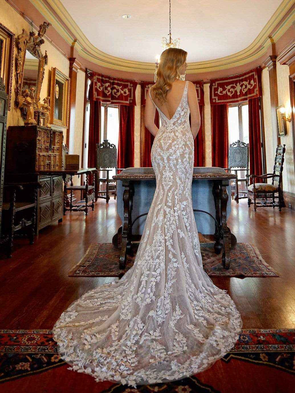 Blue by Enzoani Wedding Dress 10 / Ivory/Sand/Nude Blue by Enzoani: Mirinda (Clearance)