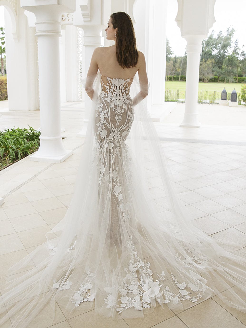 Blue by Enzoani Wedding Dress 10 / Ivory/Ivory/Nude Blue by Enzoani: Rowan (Clearance)