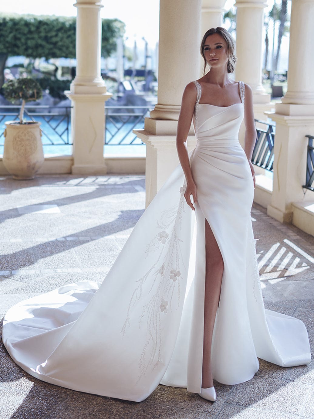 Blue by Enzoani Wedding Dress 0 / Ivory / Mikado Blue by Enzoani: Sienna