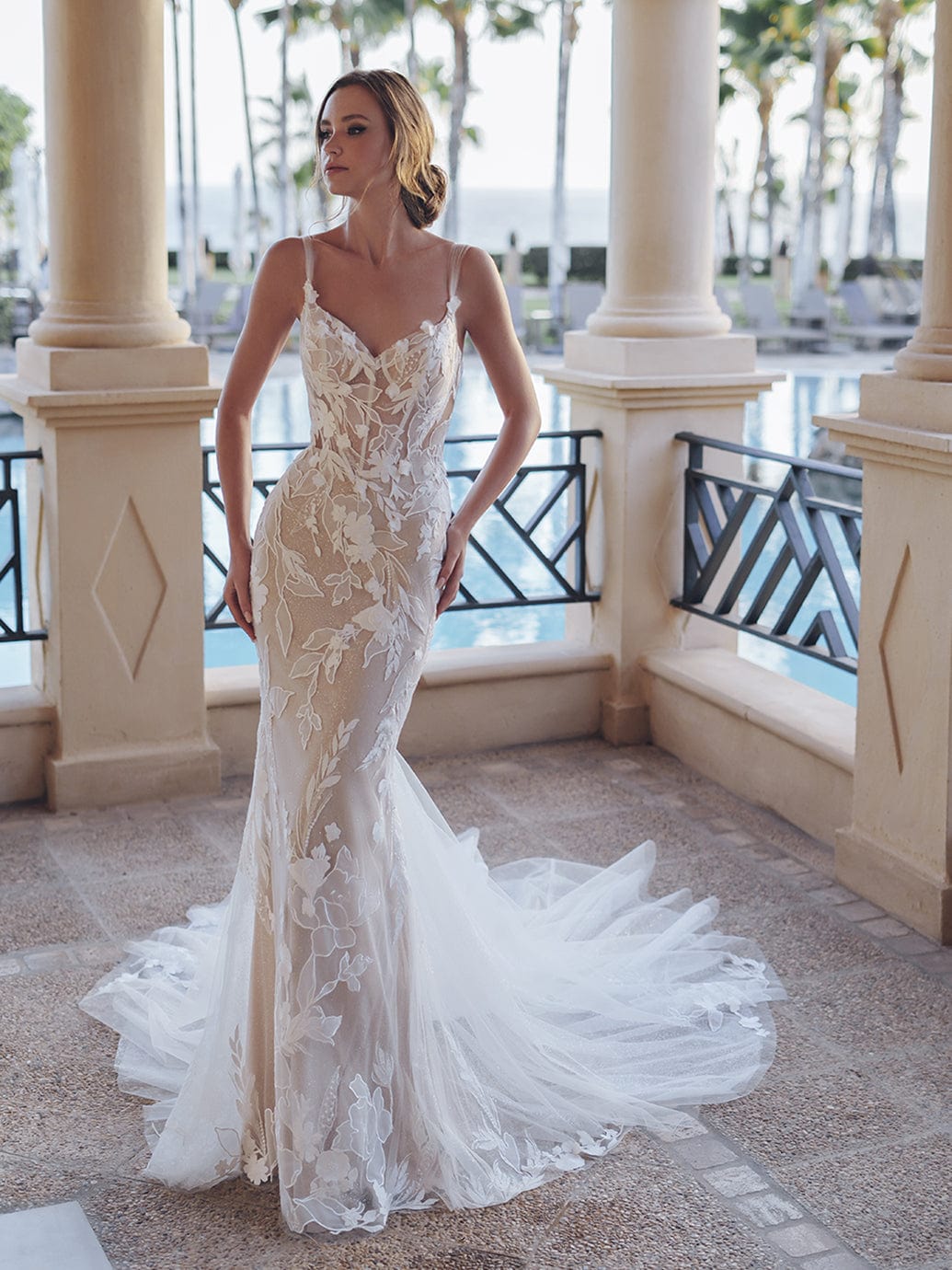 enzoani mermaid dress Blue by Enzoani: Sloane