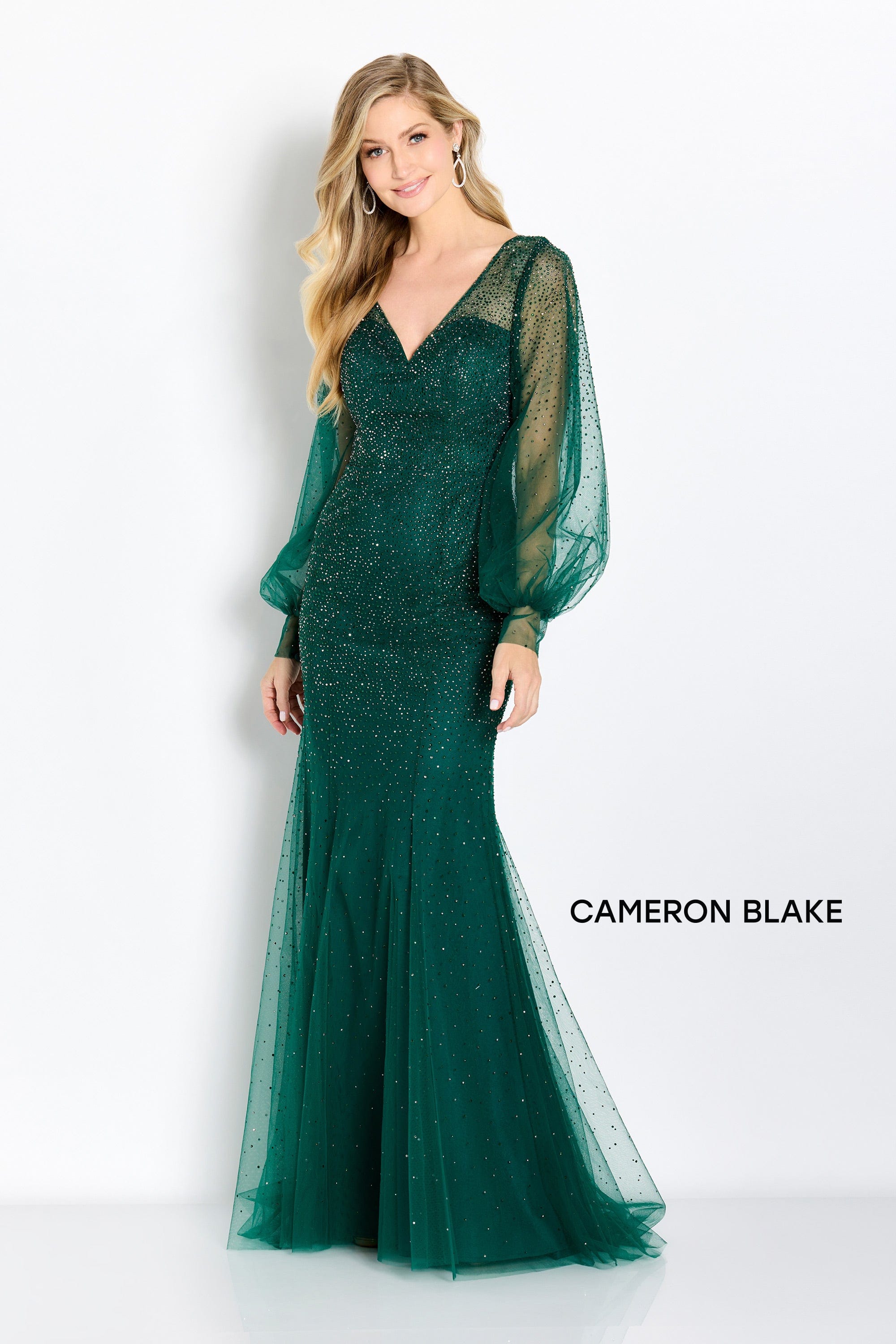 For Wedding Peacock Green Bridesmaid Dresses Blue Green Color Dress Cameron  Blake: CB754