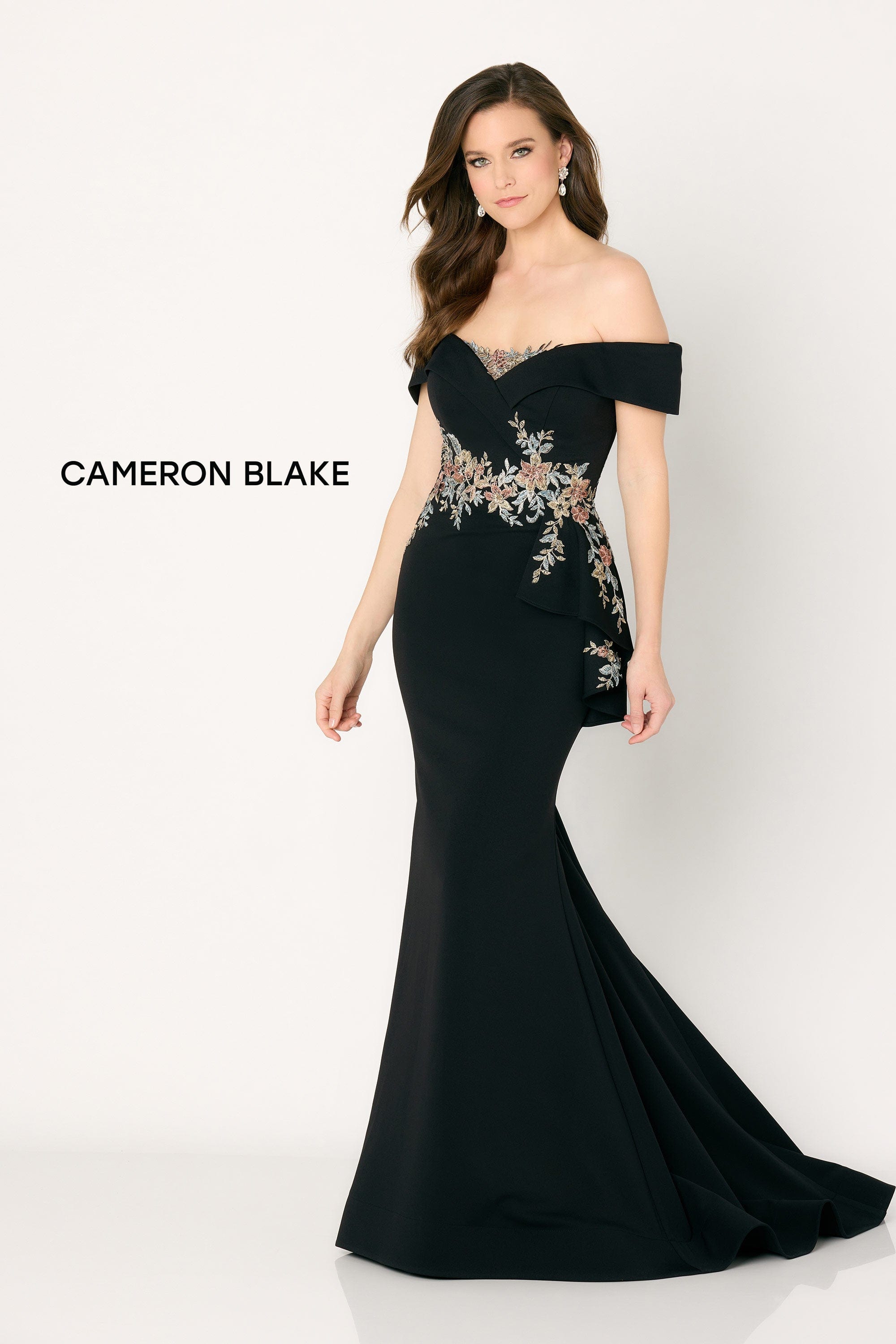 cameron blake off the shoulder dress Cameron Blake: CB779