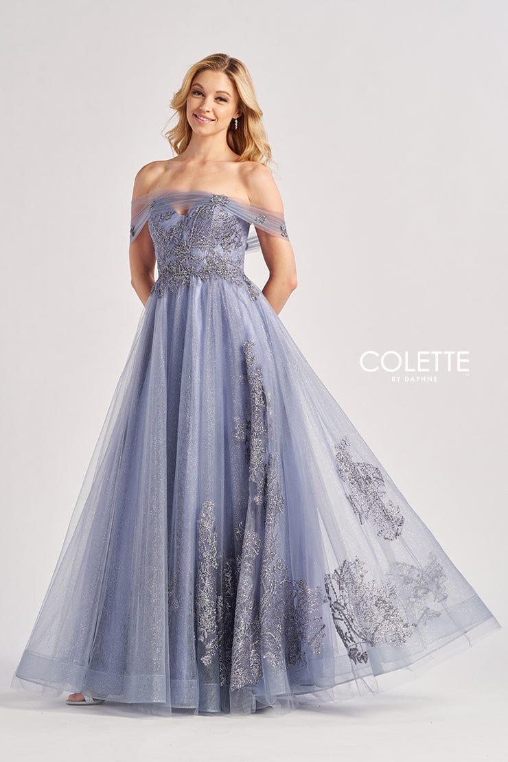 Colette by Daphne Prom 00 / Dusty Blue Colette: CL8640