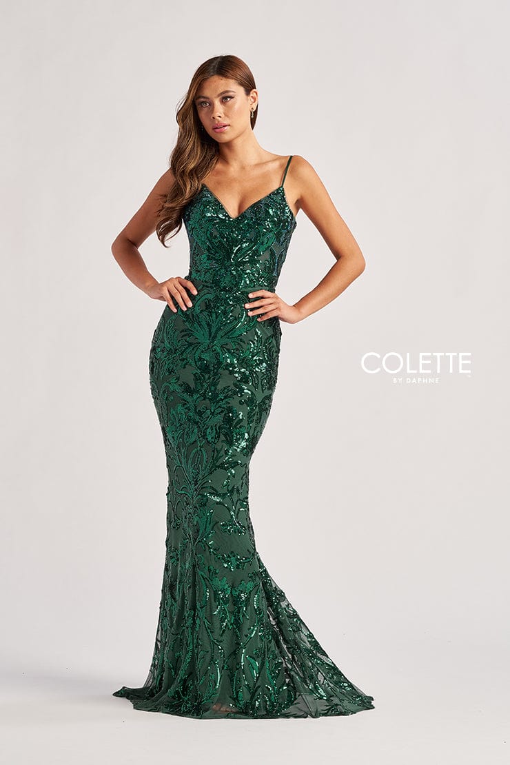 Colette by Daphne Prom 00 / Emerald Colette: CL8685