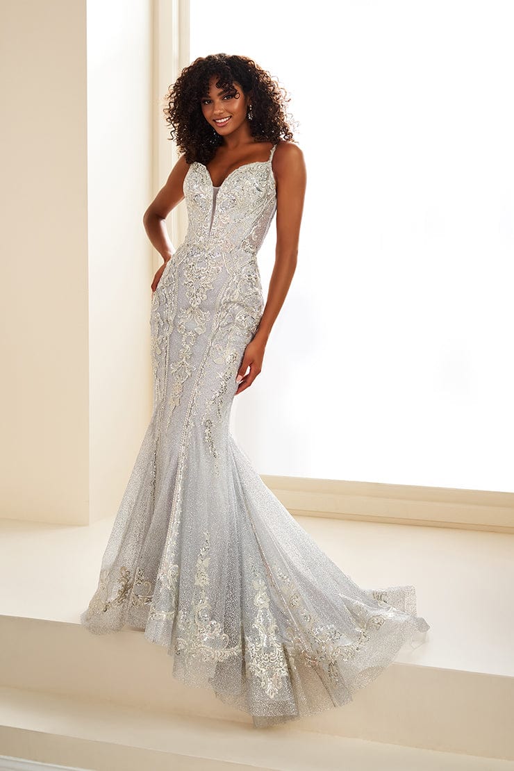 Ellie Wilde Prom 00 / Silver Ellie Wilde: EW36056