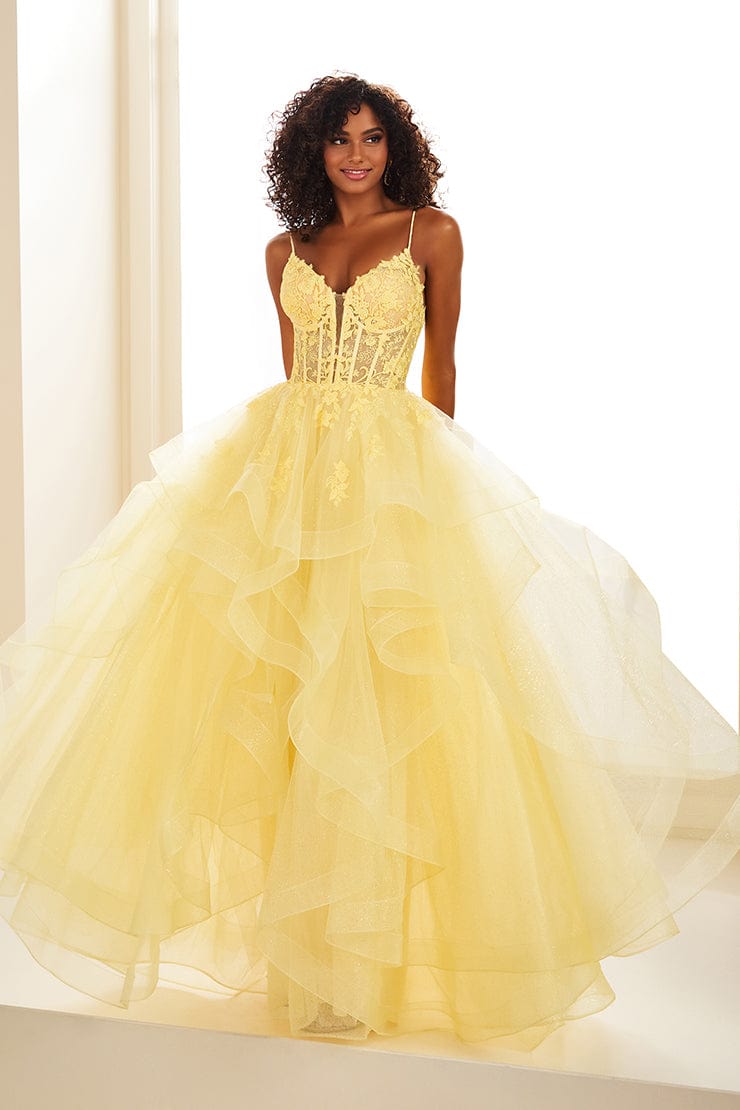 Ellie Wilde Prom 00 / Light Yellow Ellie Wilde: EW36203