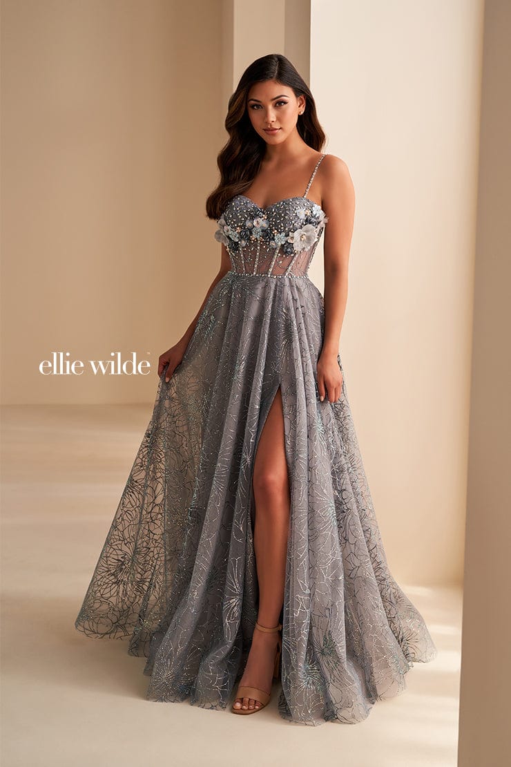 Ellie Wilde Prom 00 / Slate/Multi Ellie Wilde: EW36218