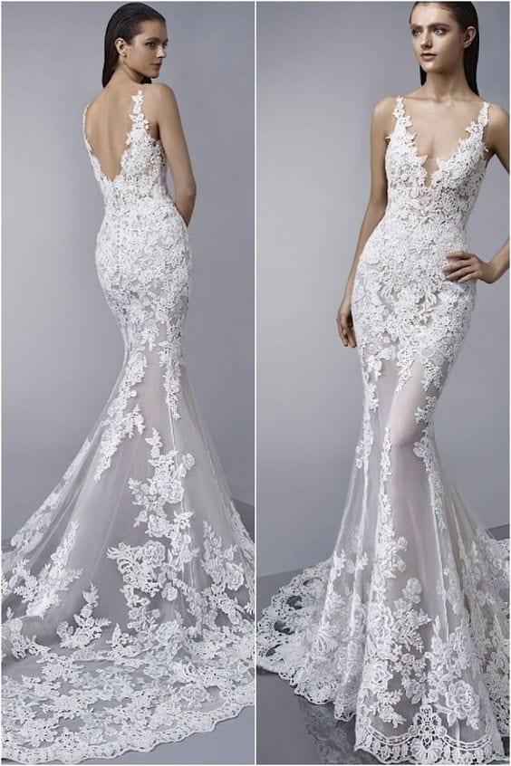 Enzoani Wedding Dress 8 / Ivory/Nude Enzoani: Mia (Clearance)