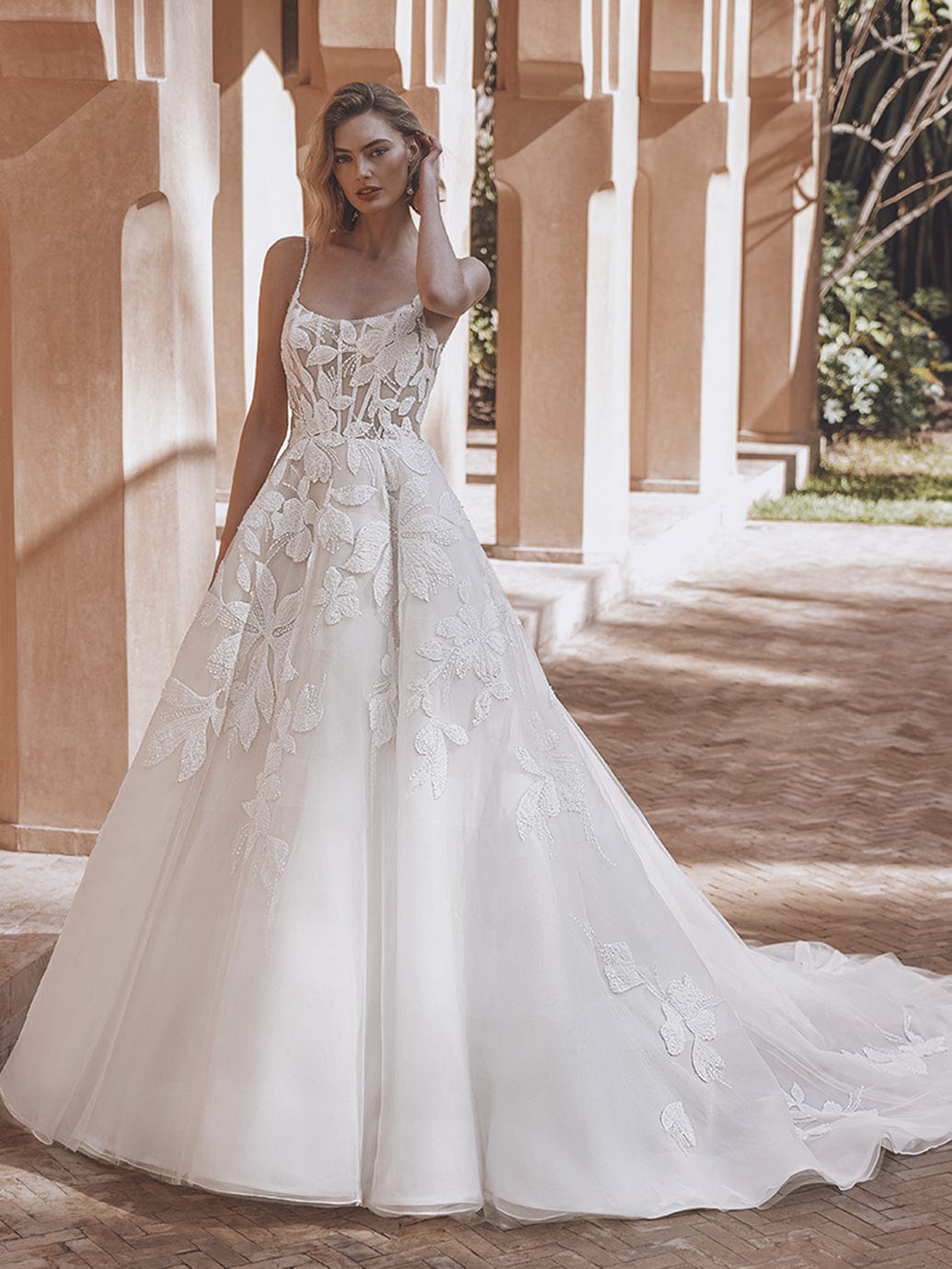 enzoani a line wedding dress Enzoani Bridal Uliana Seng Couture