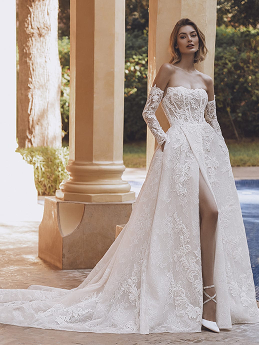 Enzoani Wedding Dress 0 / Ivory Enzoani: Una