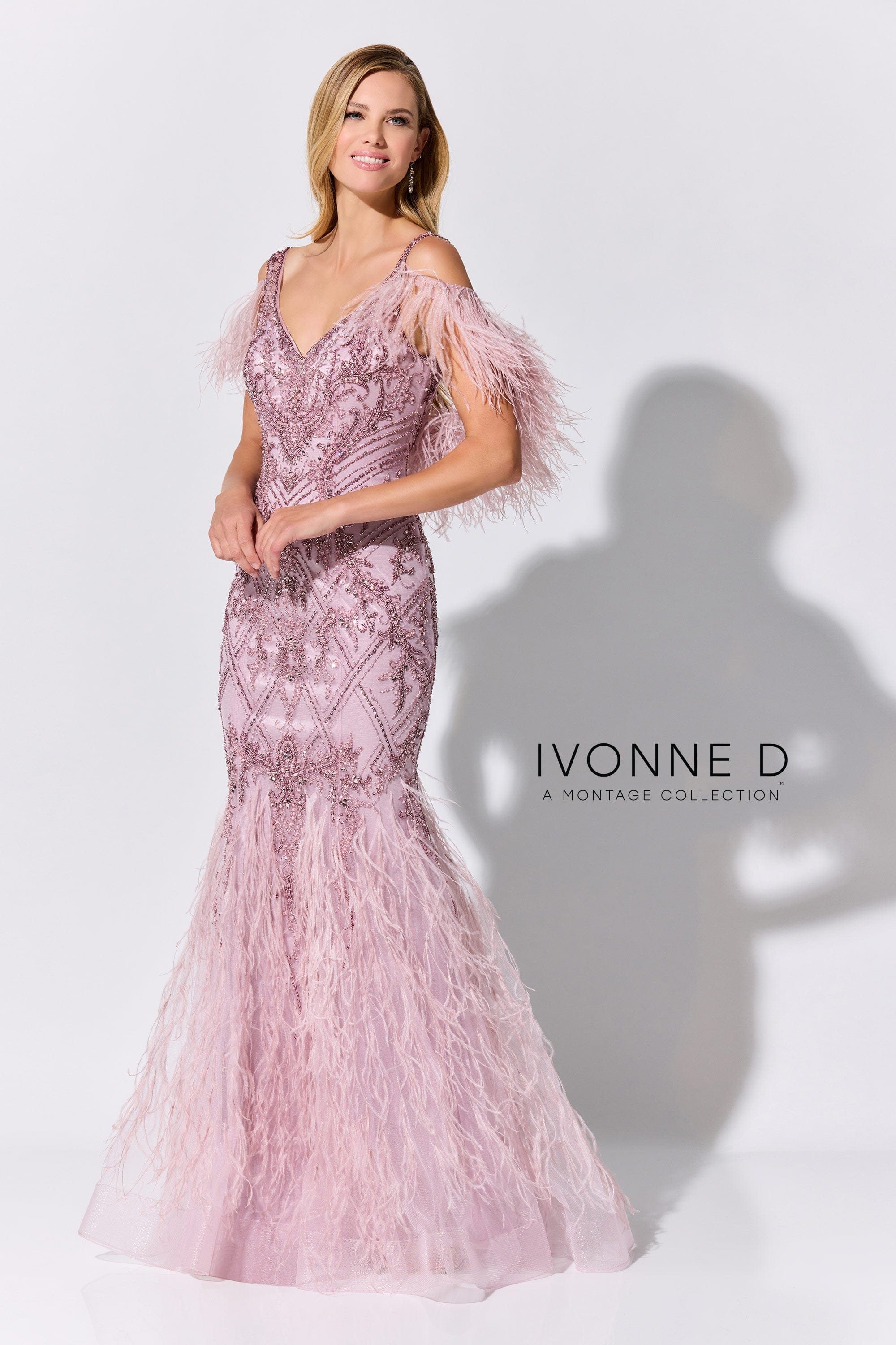 Ivonne D Mother of the Bride 4 / Pink Topaz Ivonne D: ID318