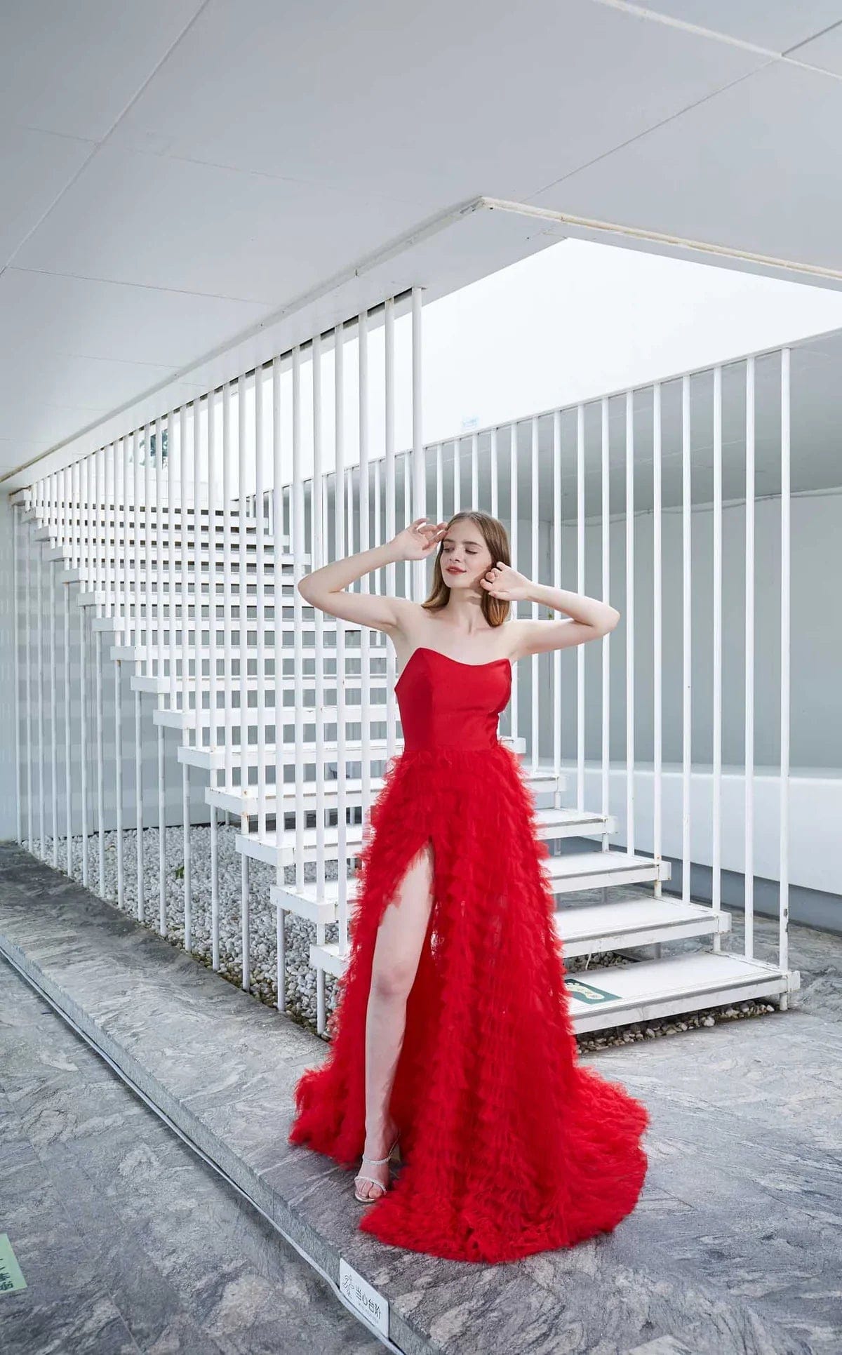 Jadore Evening Dress 8 / Red Jadore: J20009 (Clearance)