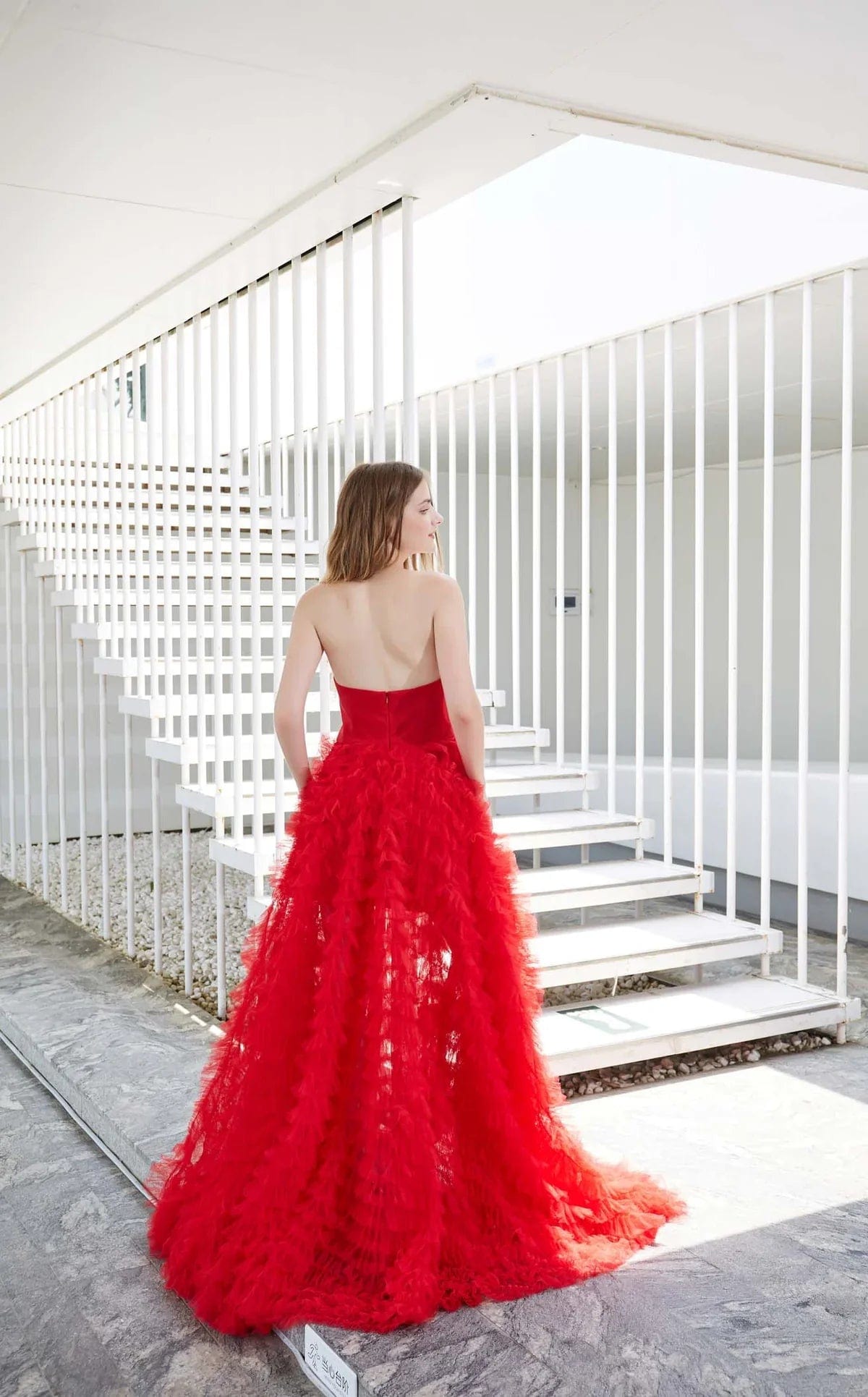 Jadore Evening Dress 8 / Red Jadore: J20009 (Clearance)
