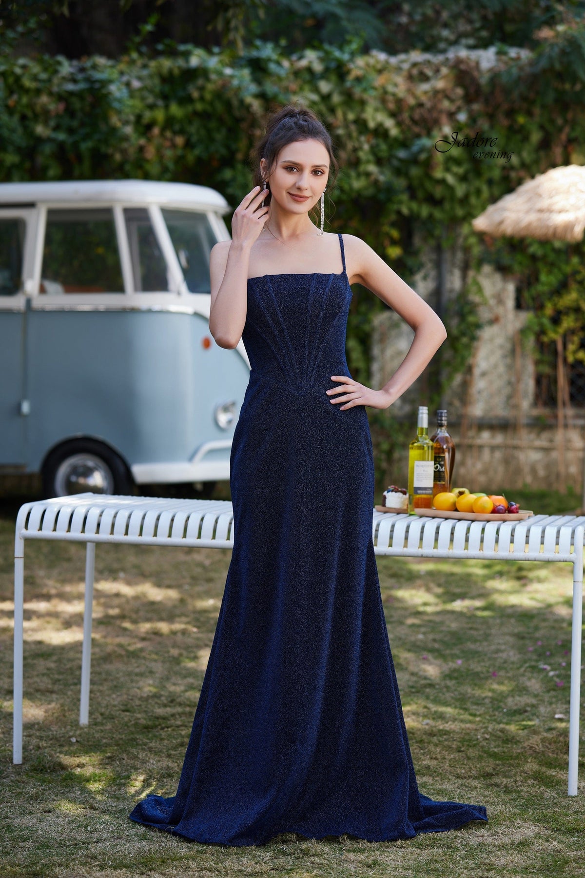 Jadore Evening Dress 10 / Midnight Jadore: J21020 (Clearance)