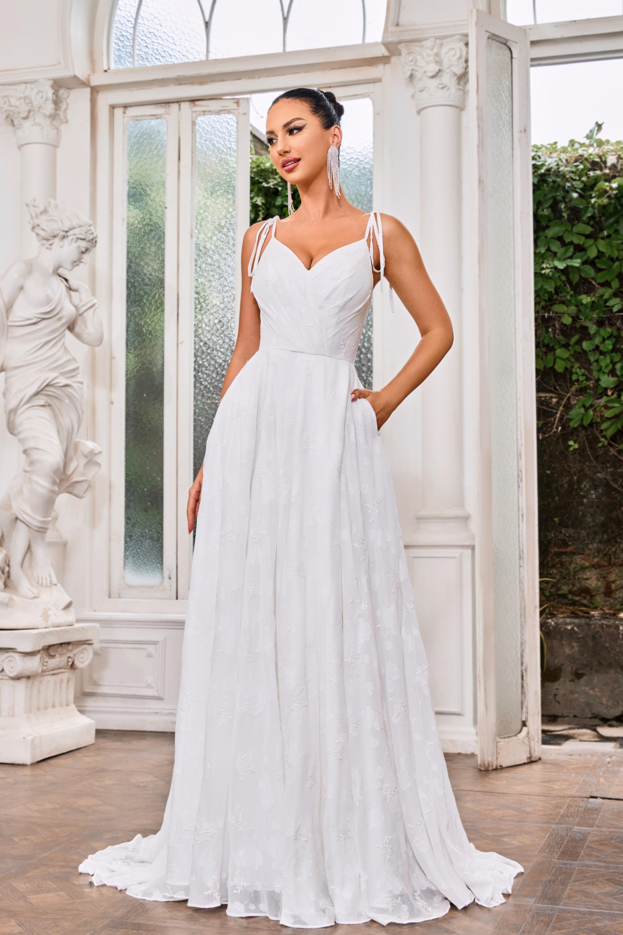 Jadore Evening Dress 4 / Ivory Jadore: J24018