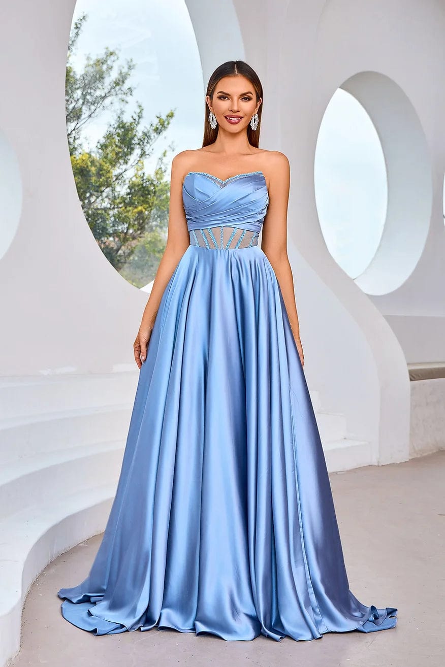 Jadore Evening Dress 2 / Power Blue Jadore: J25007
