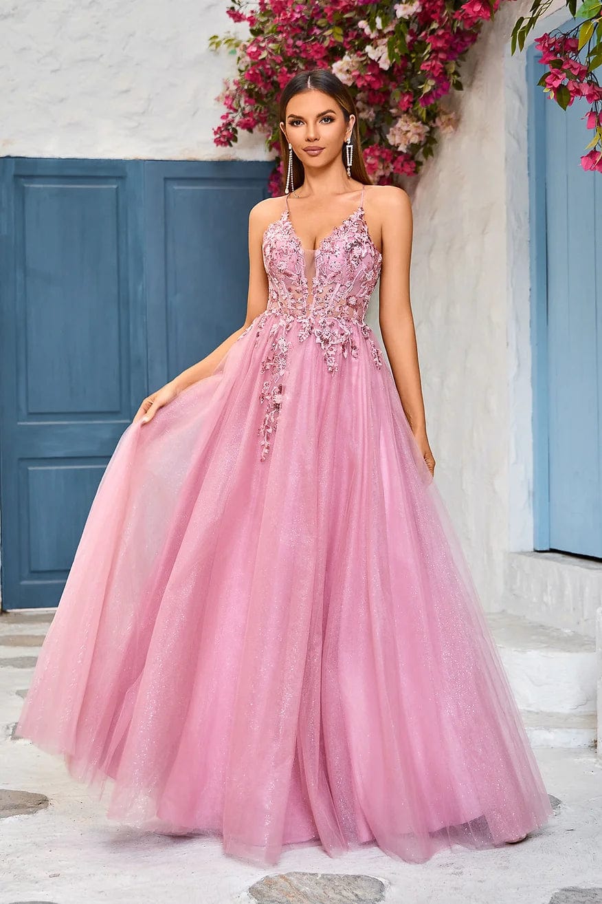 Jadore Evening Dress 2 / Ice Pink Jadore: J25018