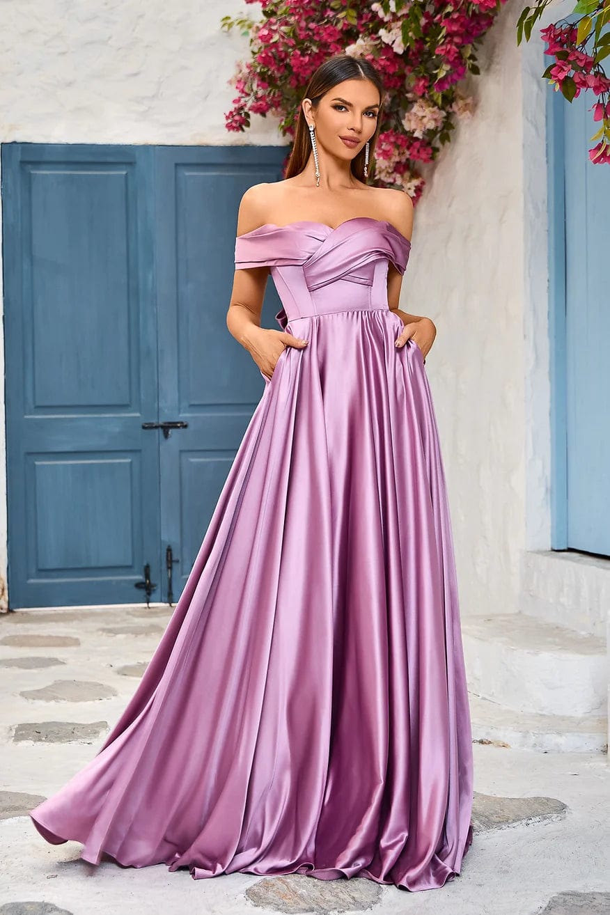 Jadore Evening Dress 2 / Mauve Jadore: J25020