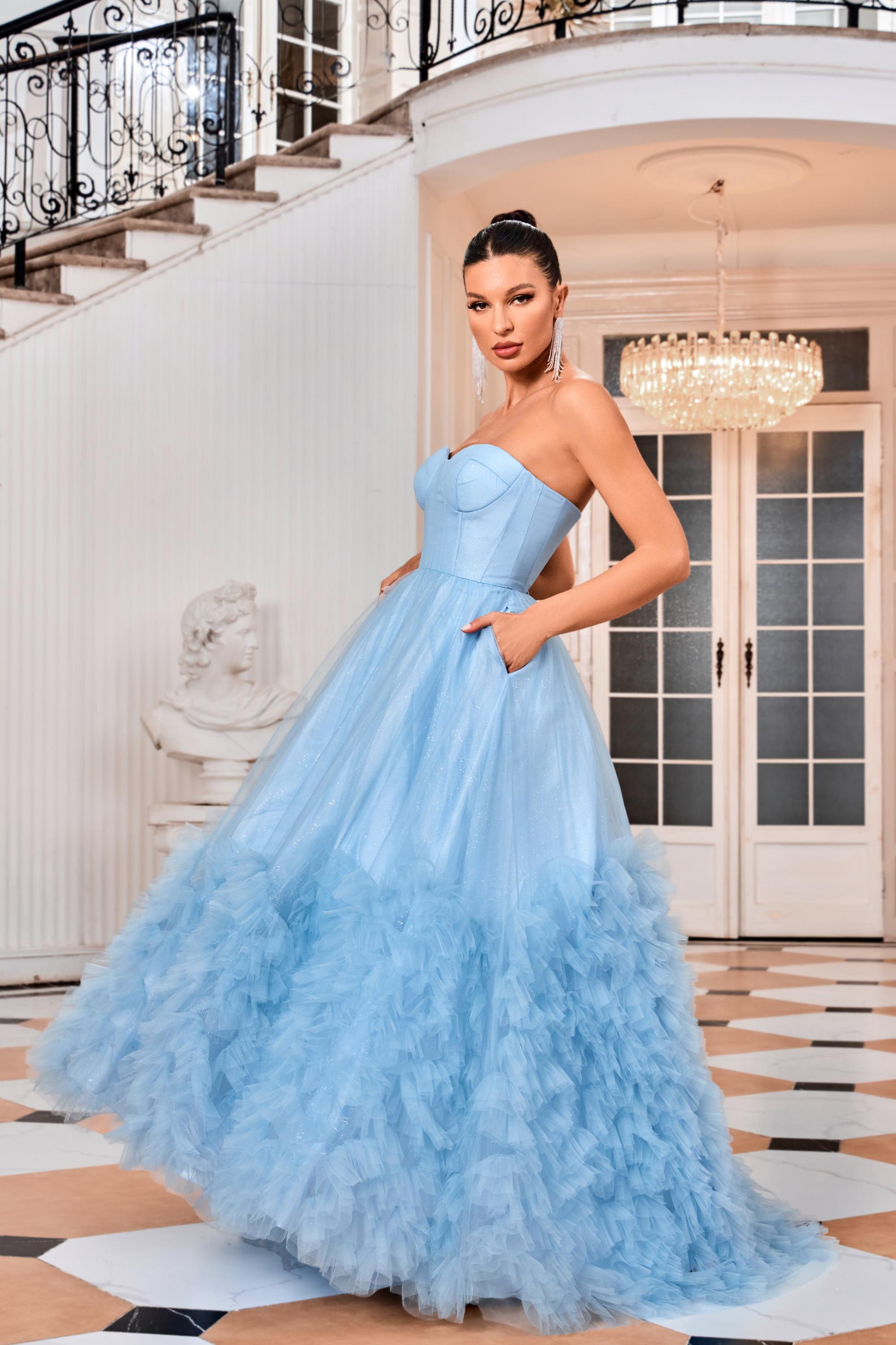 Jadore Wedding Dress 4 / Desert Blue Jadore: J24012 :