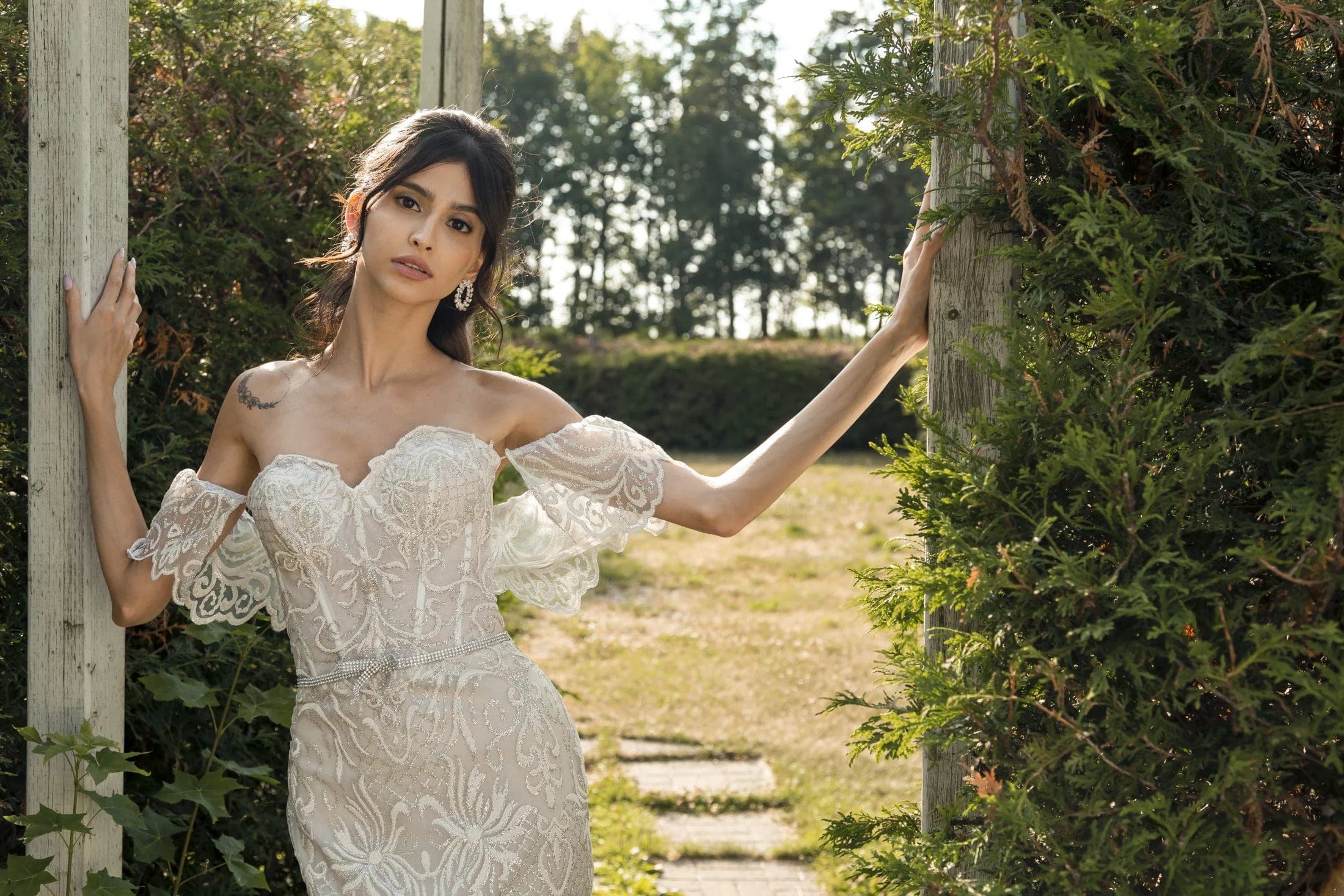 Magnolia White Wedding Dress Magnolia White: Petunia