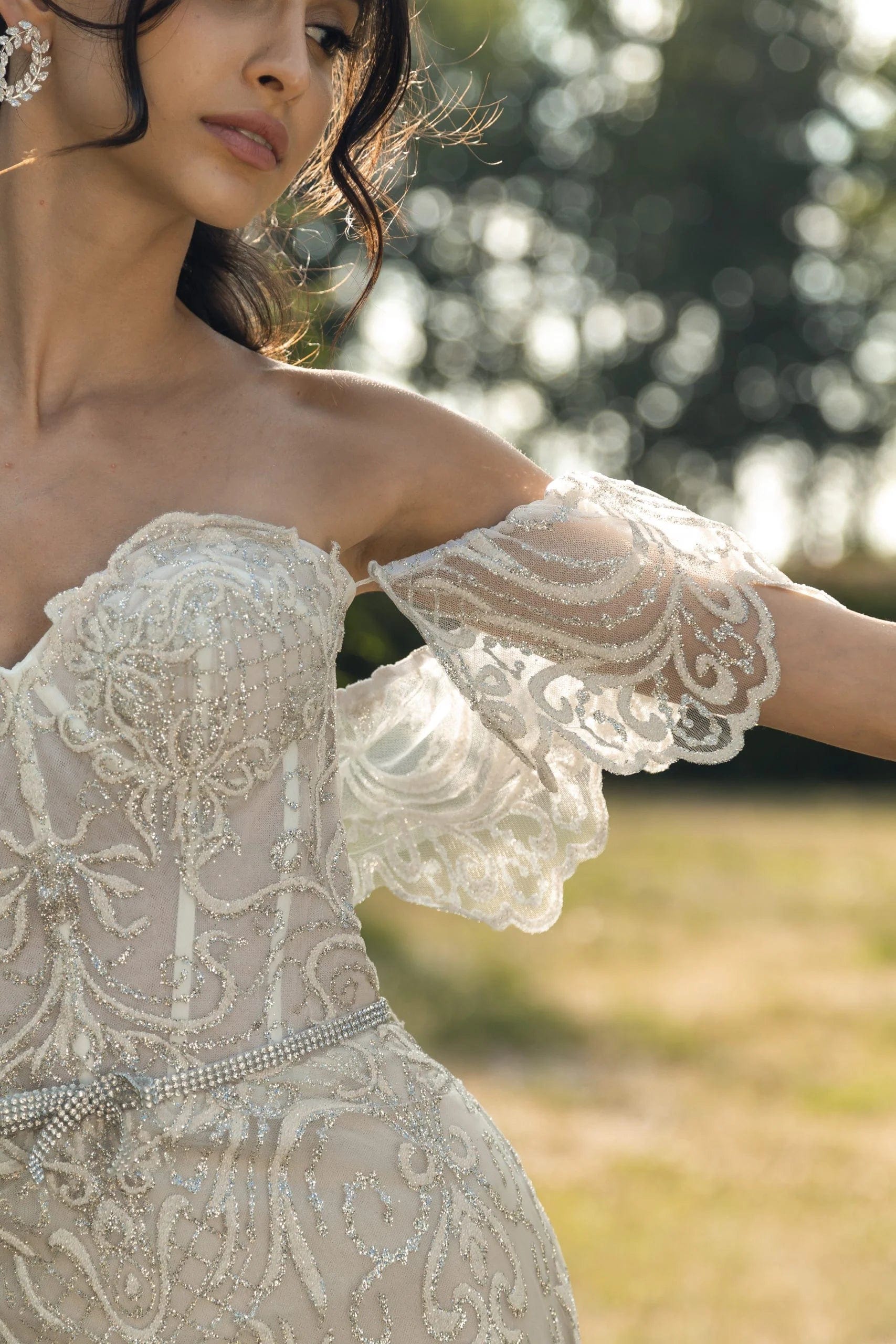 Magnolia White Wedding Dress Magnolia White: Petunia