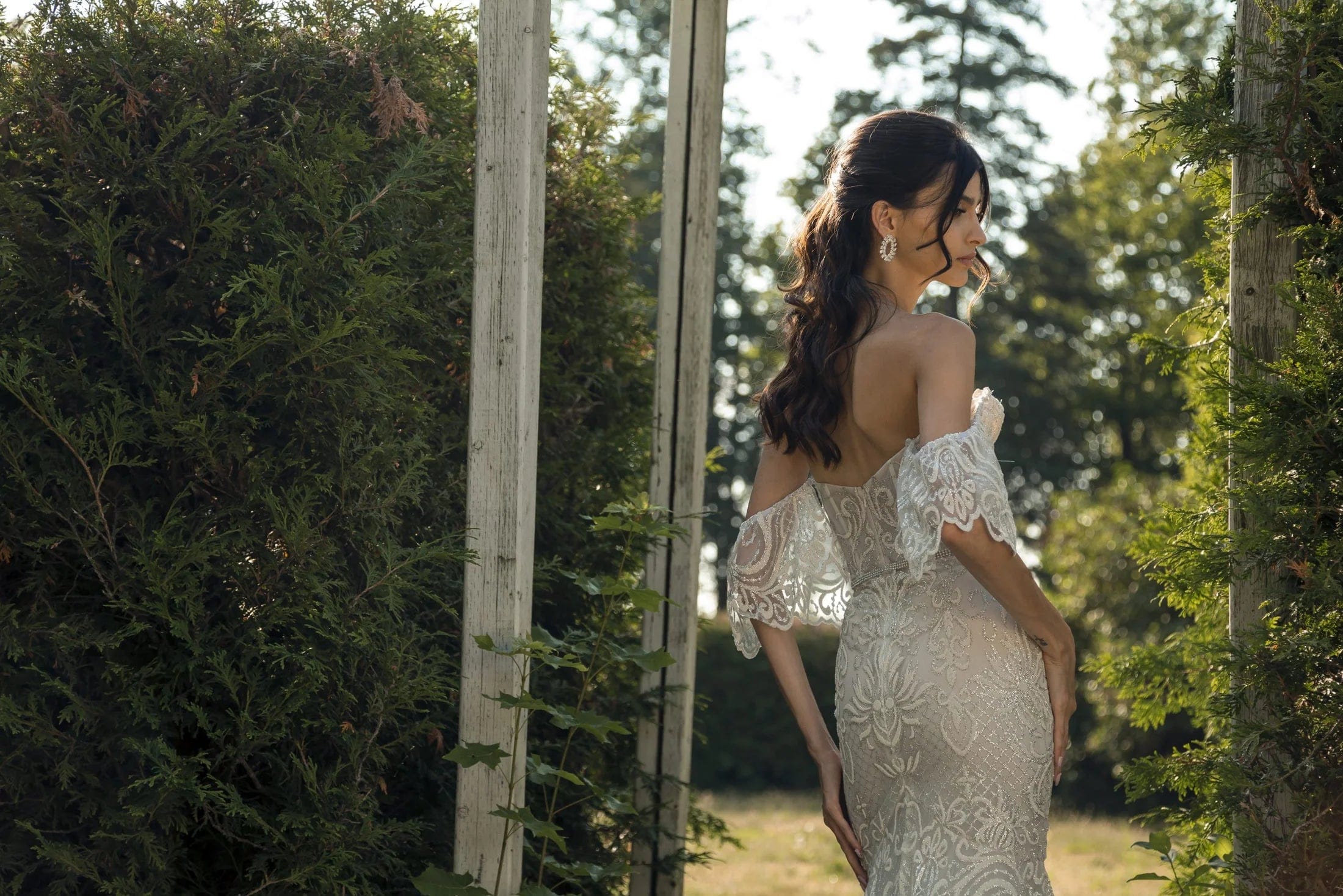 Magnolia White Wedding Dress Magnolia White: Petunia