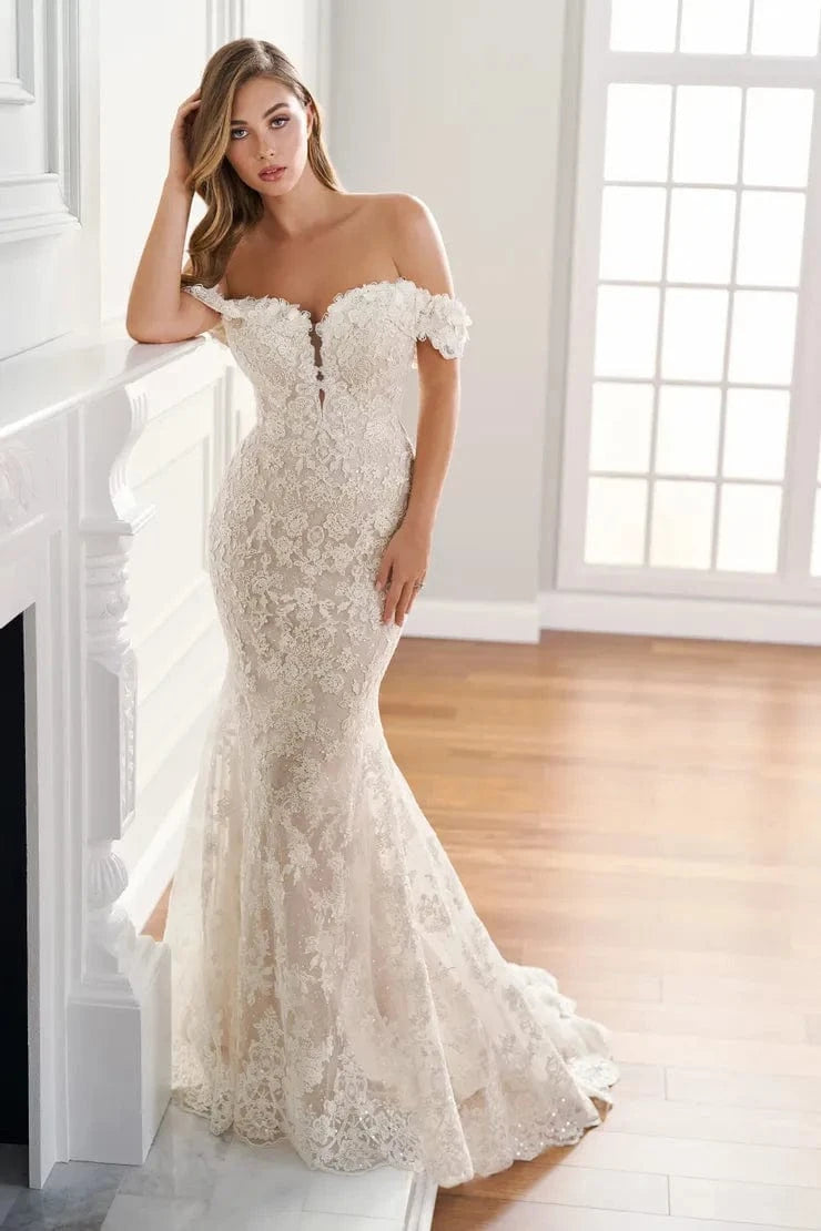 Martin Thornburg Wedding Dress 0 / Ivory/Blush Martin Thornburg: MT1401 - Marina