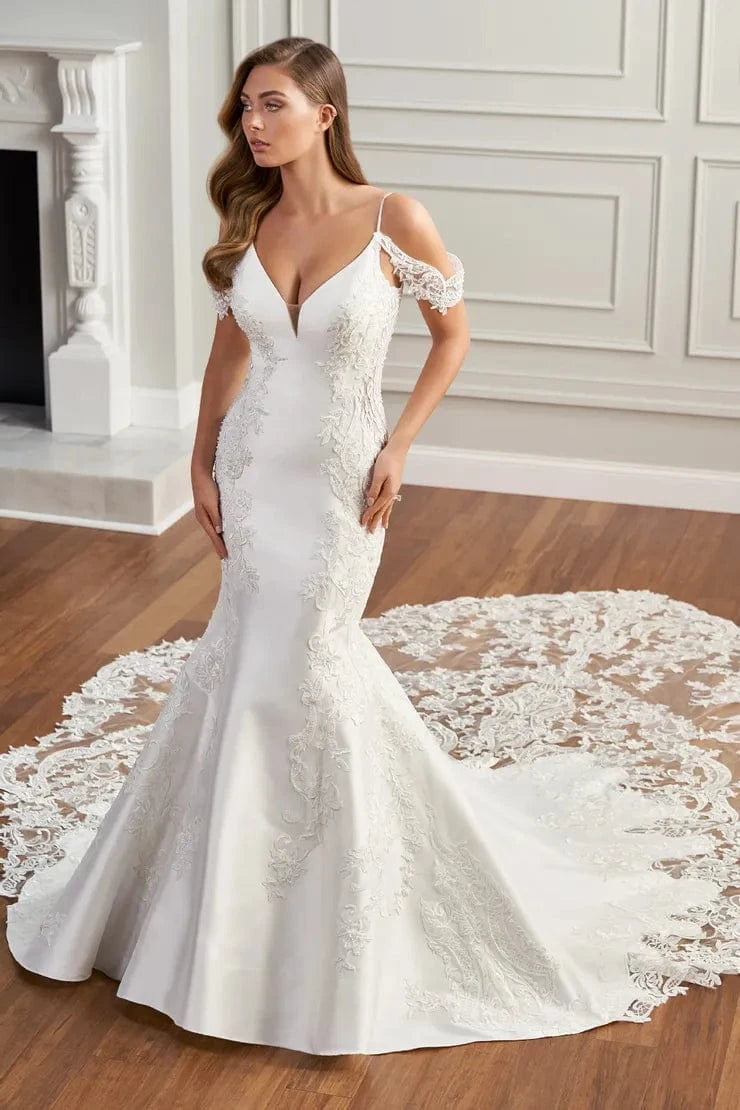 Martin Thornburg Wedding Dress 0 / Ivory Martin Thornburg: MT1402 - Skylar