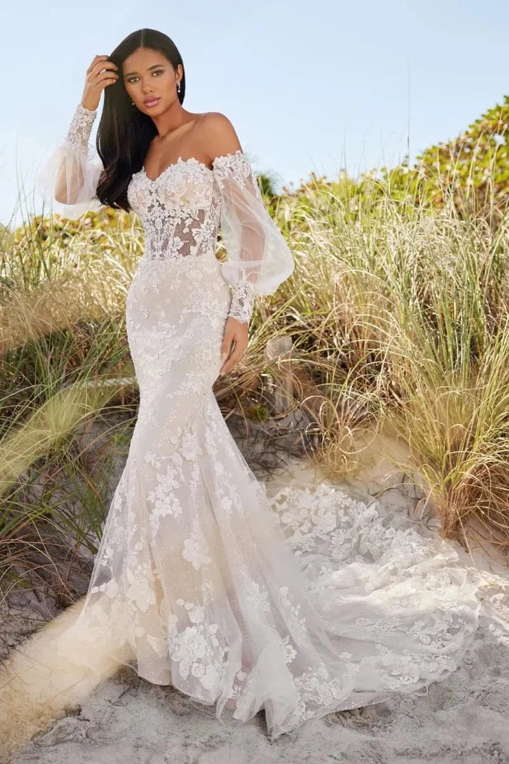 Martin Thornburg Wedding Dress 0 / Ivory Martin Thornburg: MT1403 - Delia