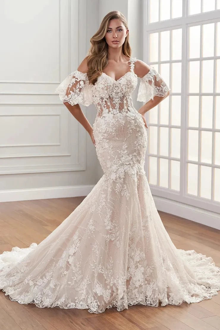Martin Thornburg Wedding Dress 0 / Ivory/Blush Martin Thornburg: MT1408 - Chiara