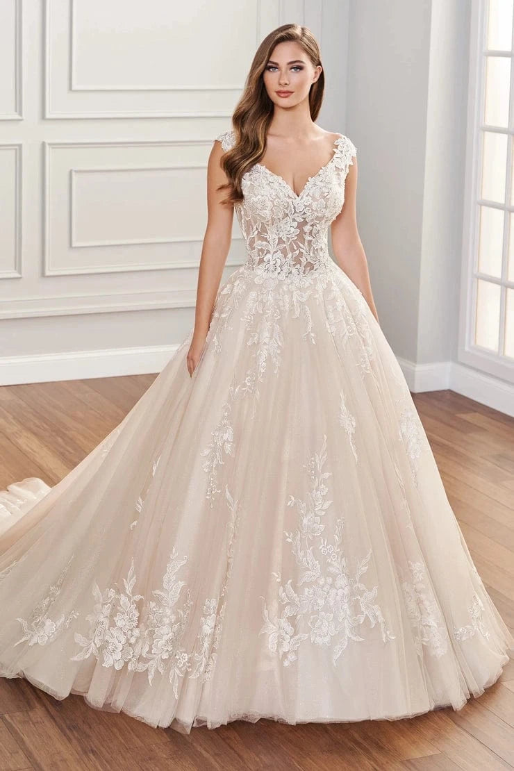 Martin Thornburg Wedding Dress 0 / Ivory/Magnolia Martin Thornburg: MT1431 - Adona