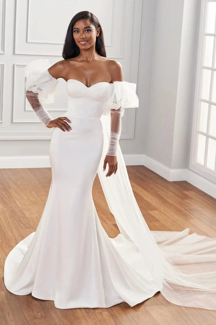 Martin Thornburg Wedding Dress 0 / Ivory Martin Thornburg: MT1432 - Carissa