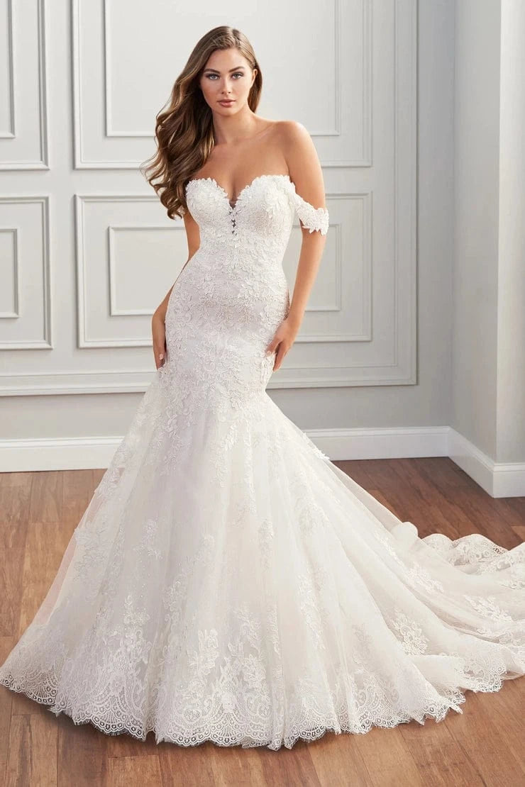 Martin Thornburg Wedding Dress 0 / Diamond White Martin Thornburg: MT1434 - Damalis