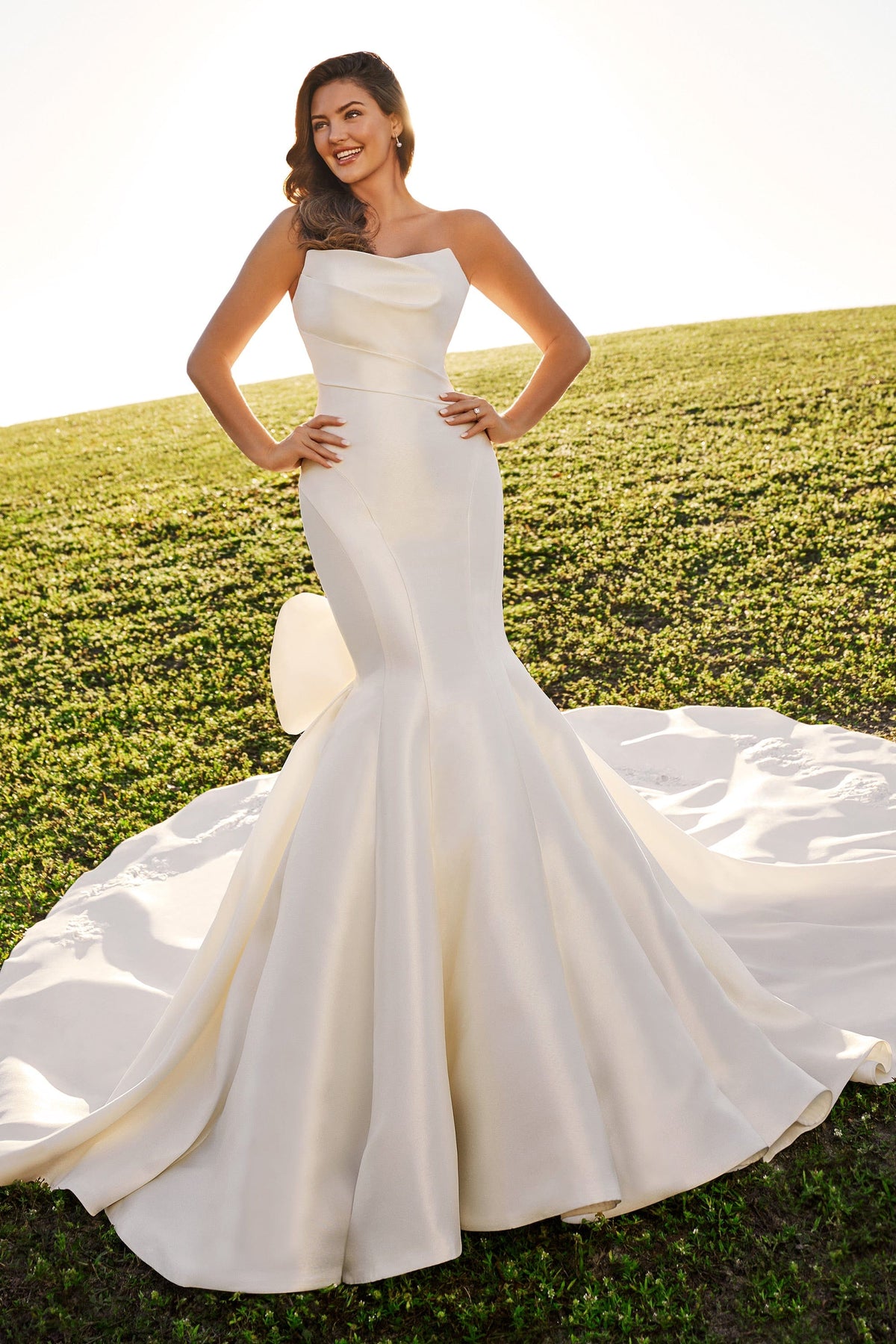 Martin Thornburg Wedding Dress 0 / Ivory Martin Thornburg: MT3202 - Nell