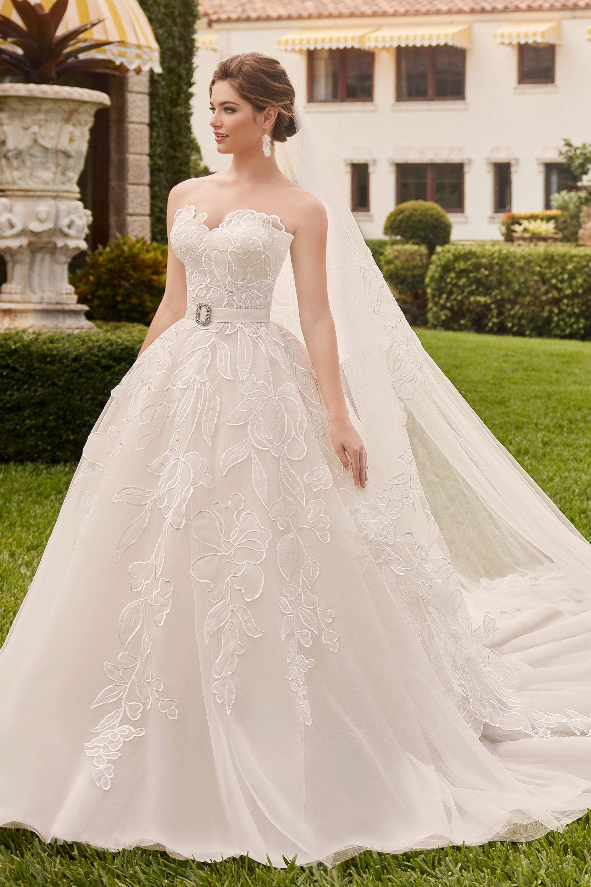Martin Thornburg Wedding Dress 0 / Diamond White Martin Thornburg: MT3243 - Bailey
