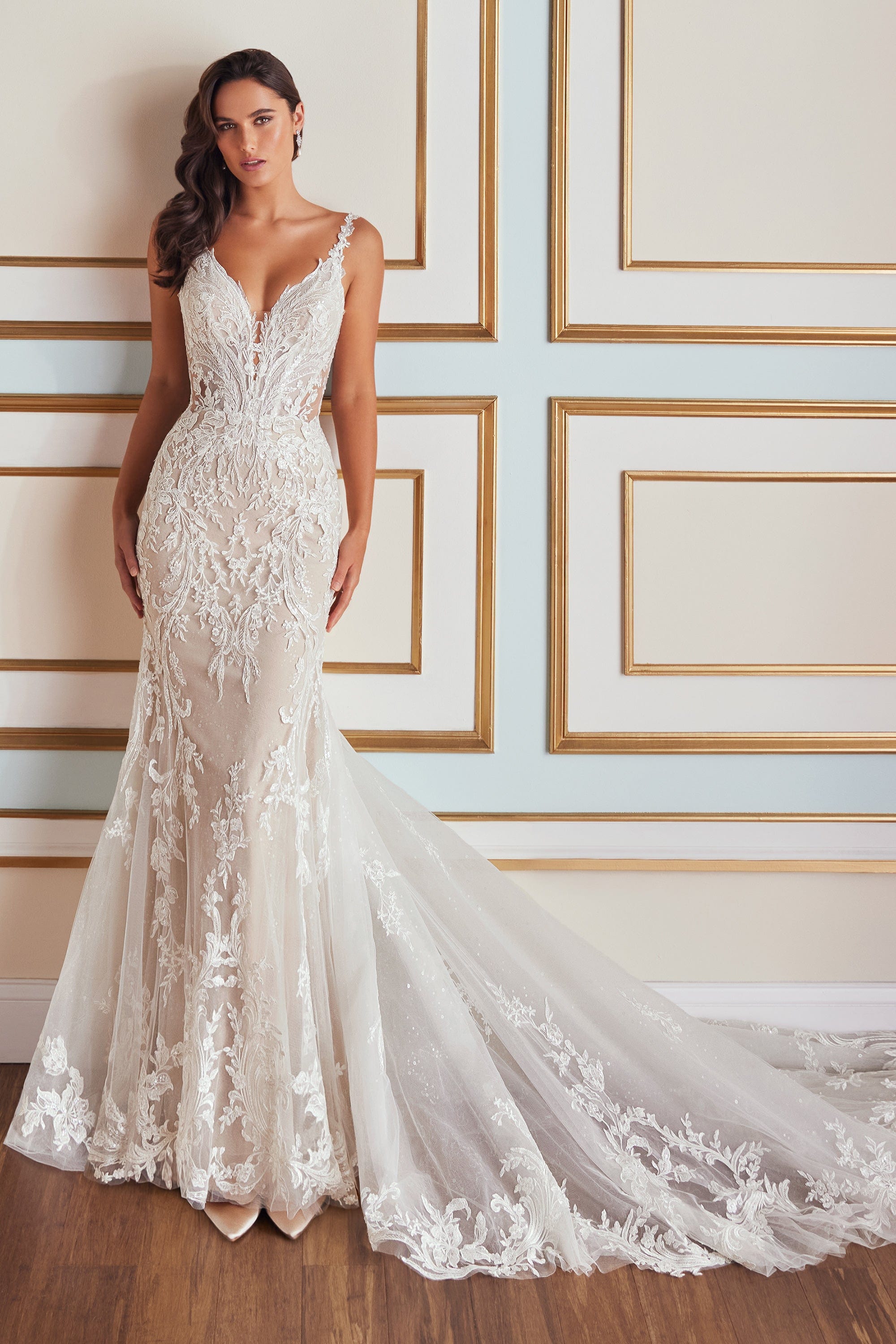 Martin Thornburg Wedding Dress 0 / Ivory/Sand Martin Thornburg: MT5106 - Garner