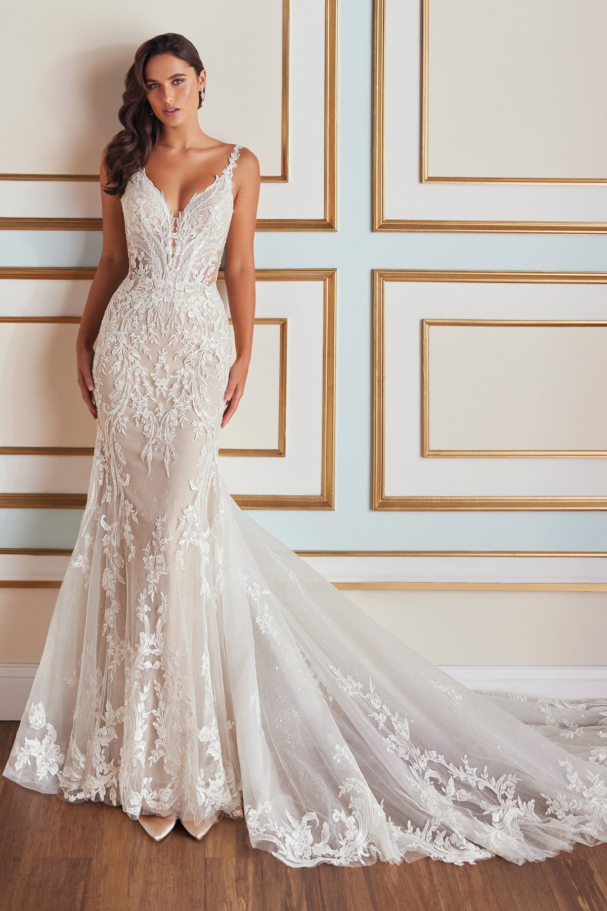 Martin Thornburg Wedding Dress 0 / Ivory/Sand Martin Thornburg: MT5106 - Garner