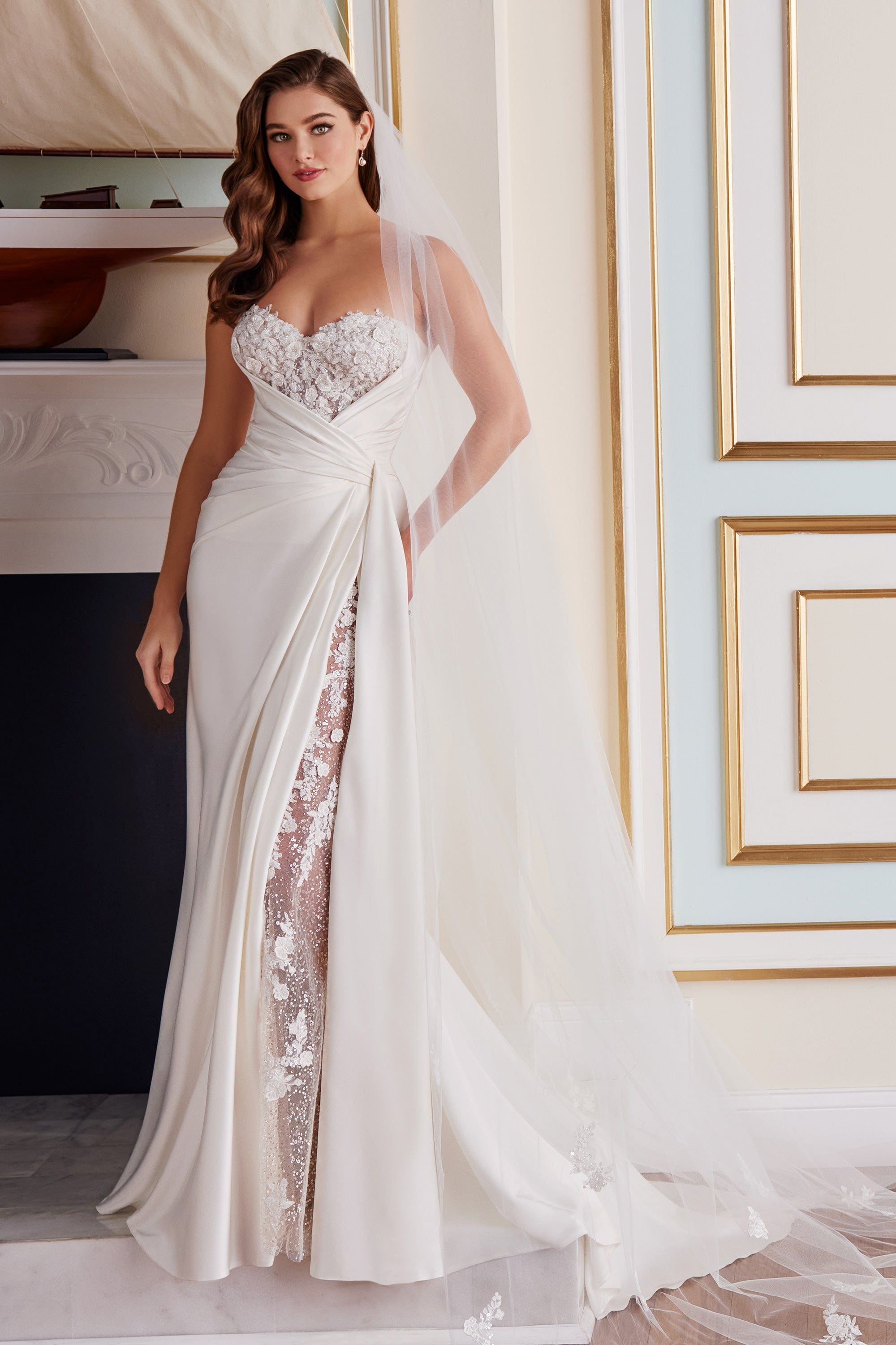 Martin Thornburg Wedding Dress 0 / Ivory Martin Thornburg: MT5112 - Carrington