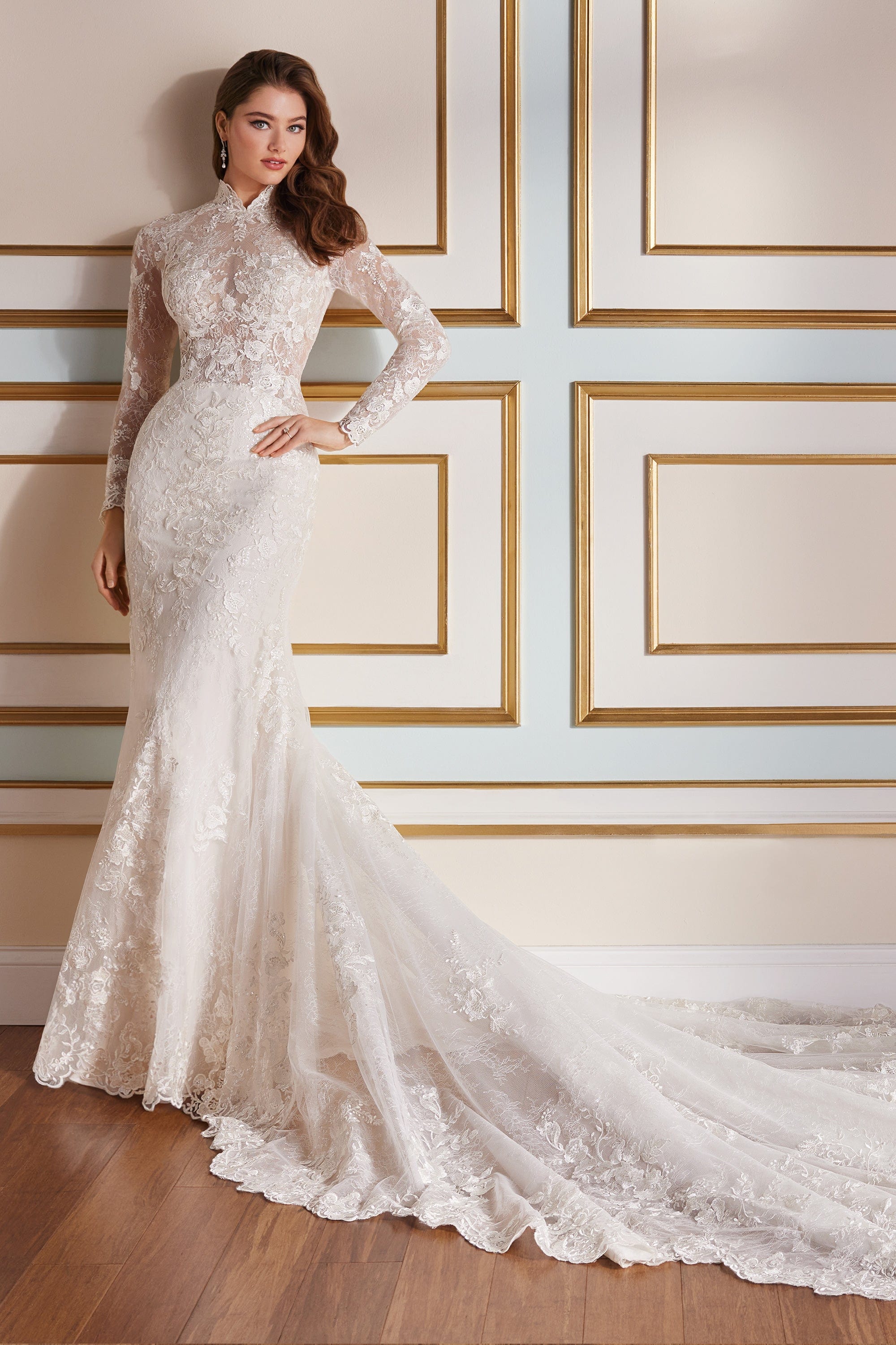 Martin Thornburg Wedding Dress 0 / Diamond White/Sand Martin Thornburg: MT5118 - Lamaria