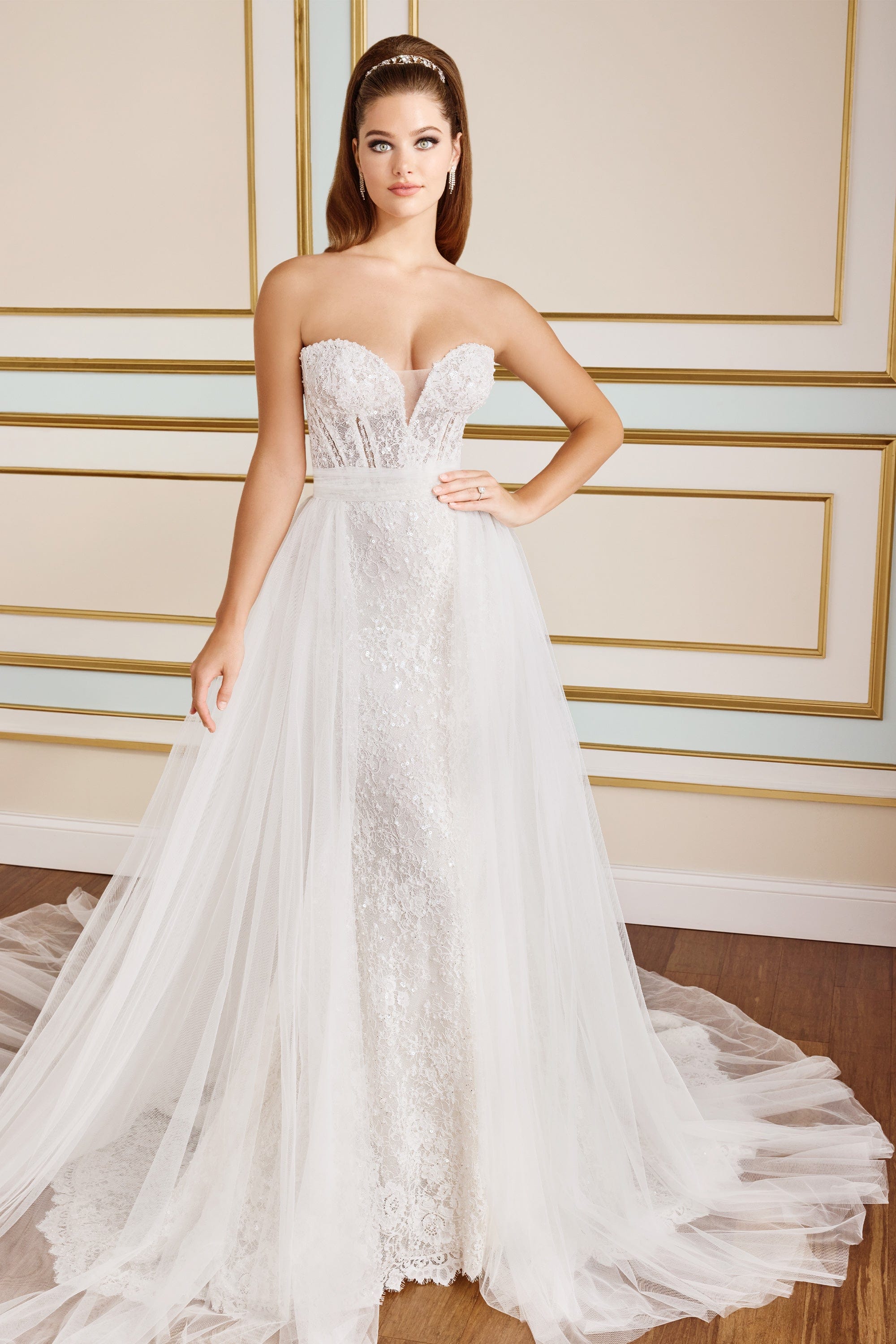 Martin Thornburg Wedding Dress 0 / Ivory/Sand Martin Thornburg: MT9113 - Tulip