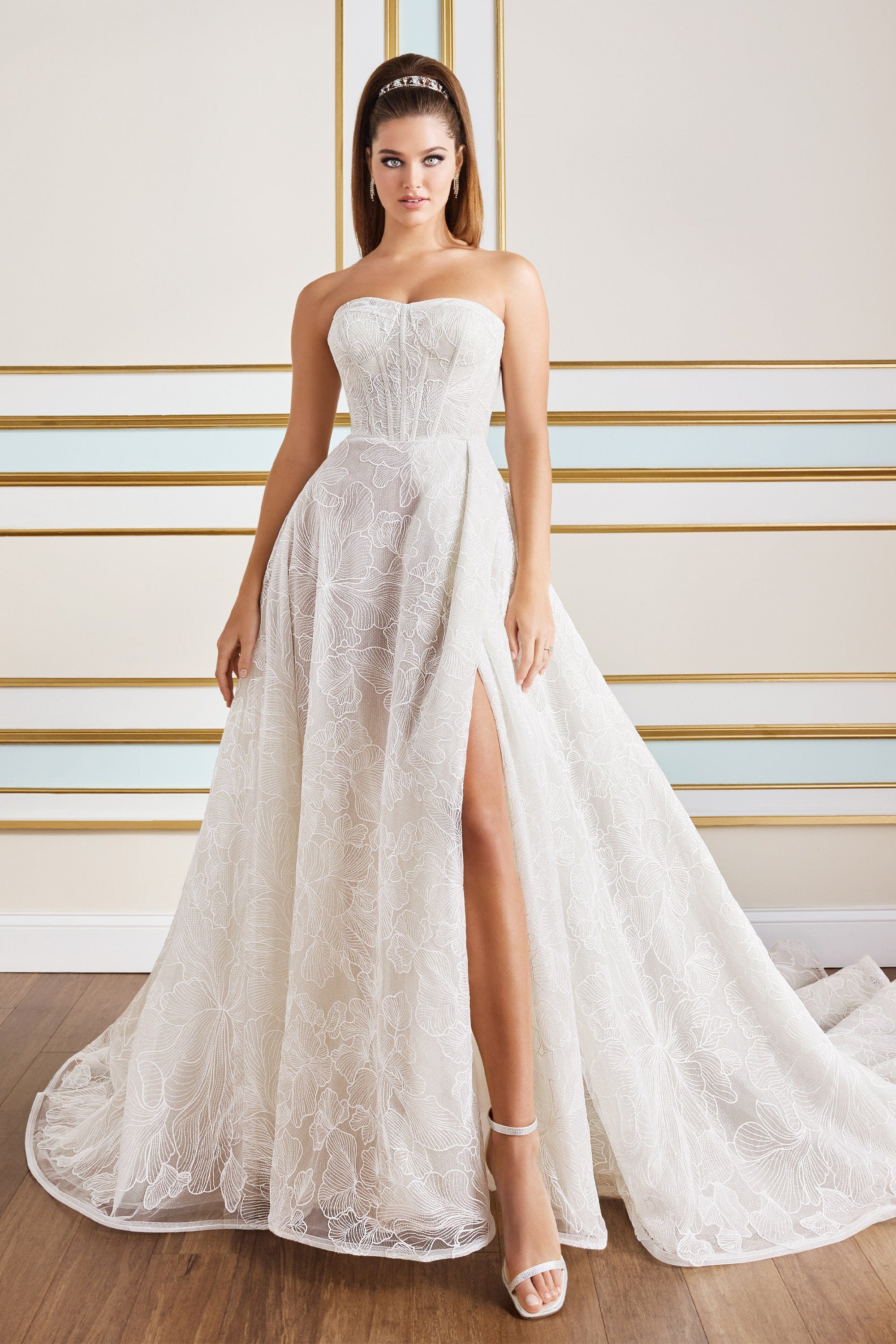 Martin Thornburg Wedding Dress 0 / Ivory Martin Thornburg: MT9116 - Poppy