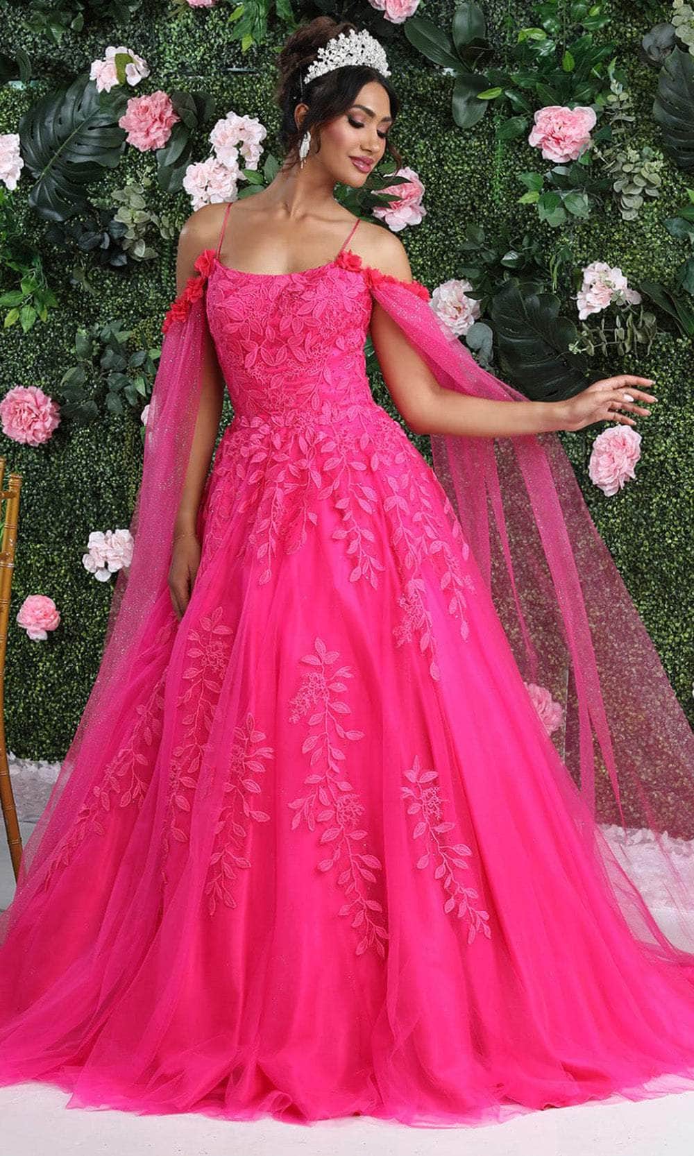 May Queen Quinceanera 4 / Fuchsia May Queen: LK191
