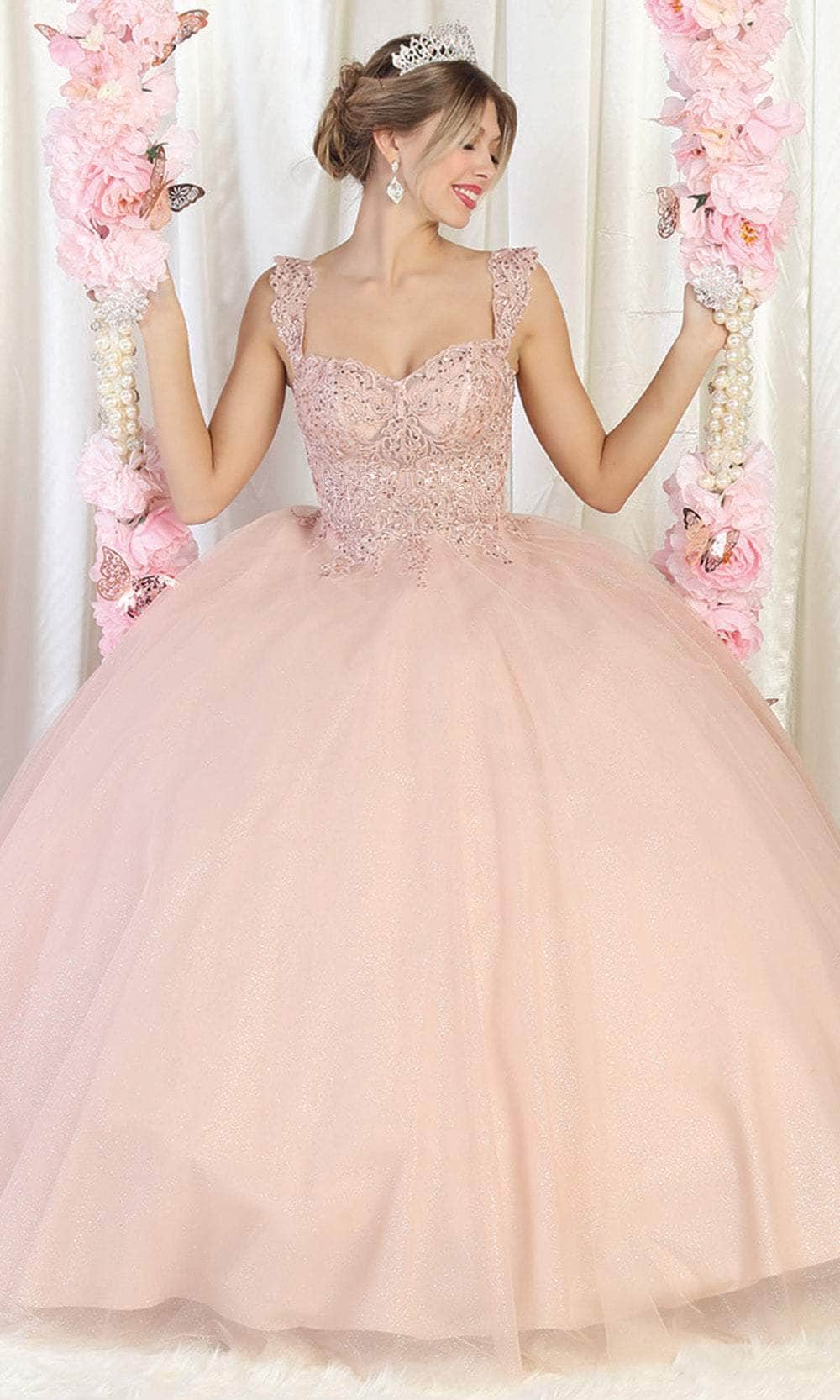 May Queen Quinceanera 4 / Rose Gold May Queen: LK194