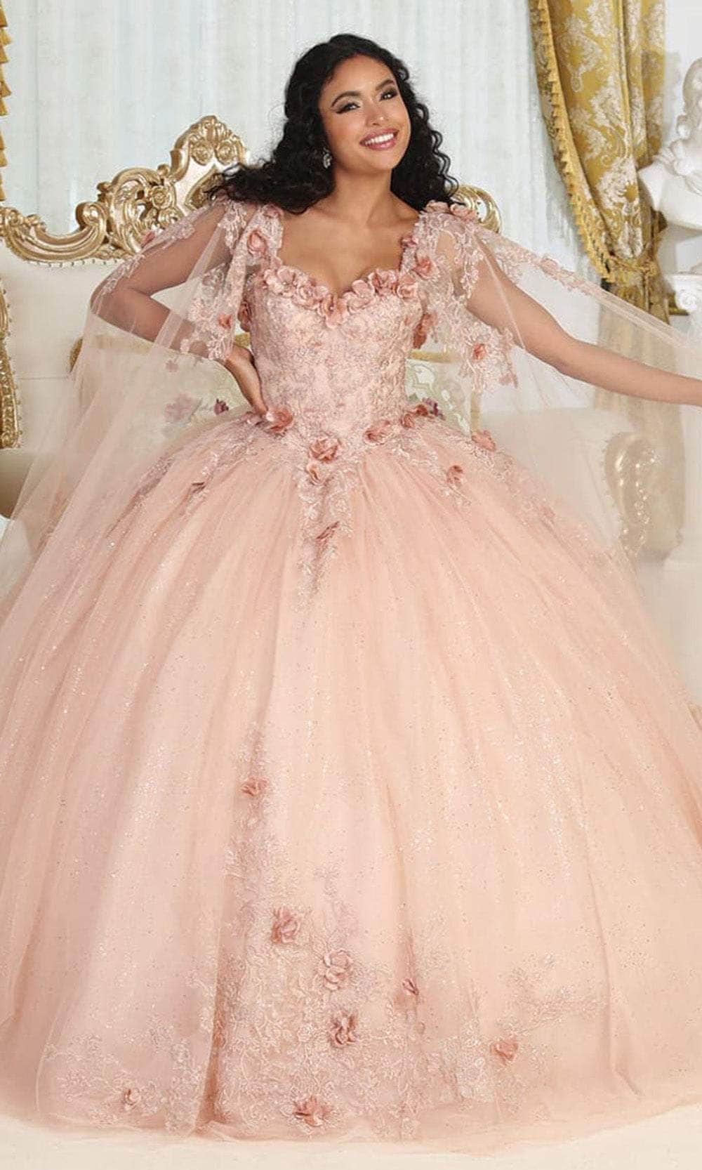 May Queen Quinceanera 4 / Rose Gold May Queen: LK214