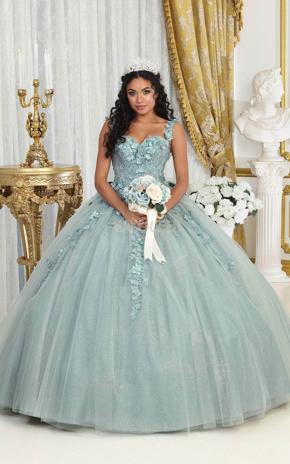 May Queen Quinceanera 4 / Sage May Queen: LK235