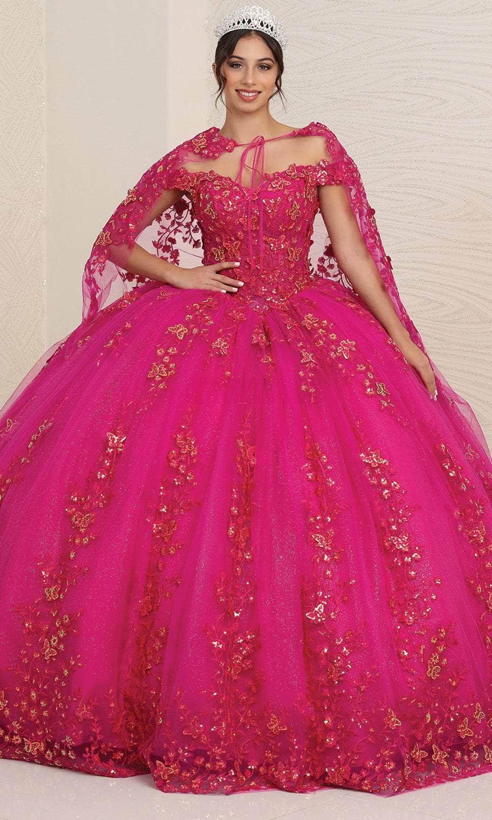 May Queen Quinceanera 4 / Magenta May Queen: LK252