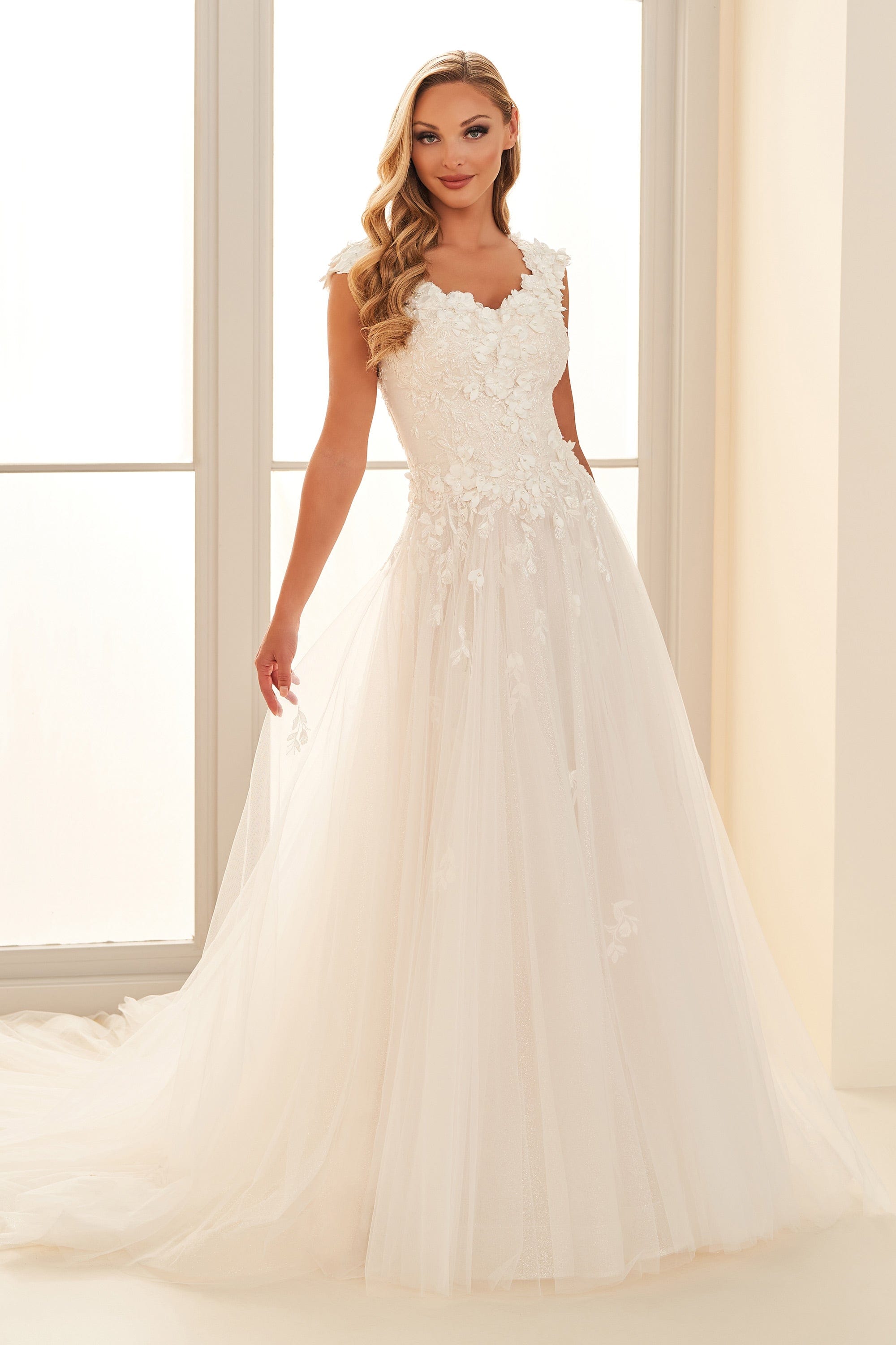 Modest by Mon Cheri Wedding Dress Modest by Mon Cheri: MOD1803