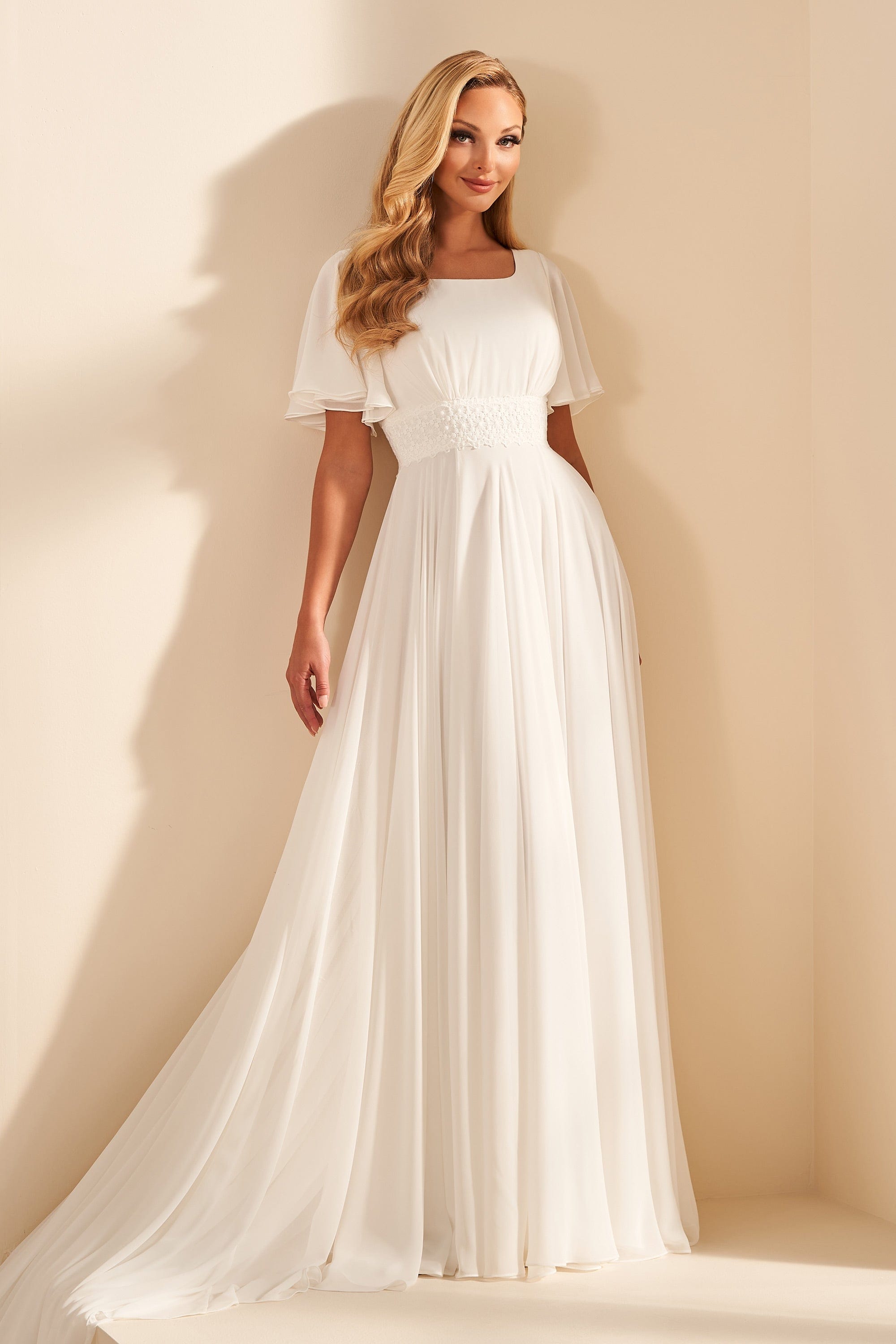 Modest by Mon Cheri Wedding Dress Modest by Mon Cheri: MOD1804